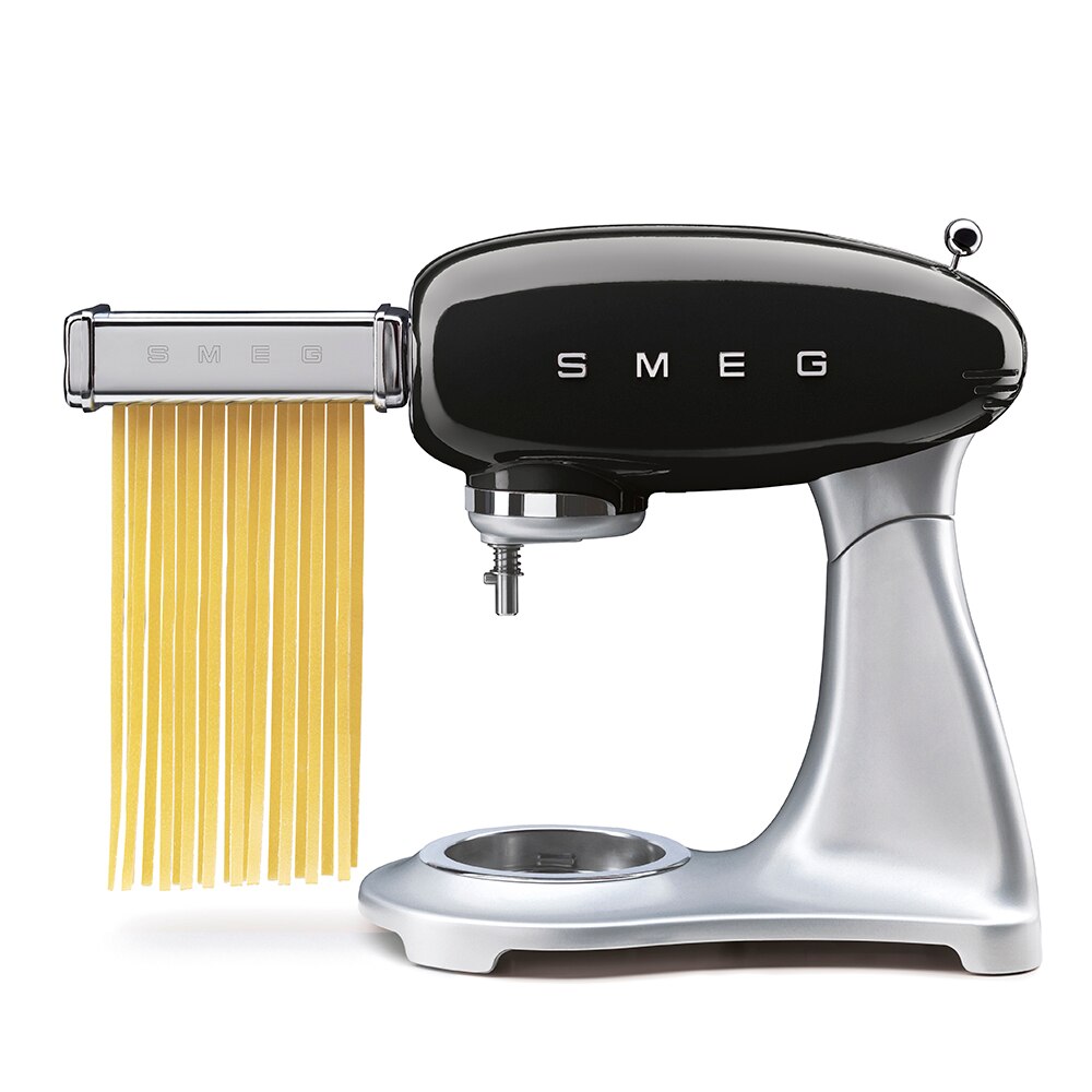 Batedeira com Taça Smeg Anni 50 de 800 W e Capacidade de 4,8 Litros Preto-9