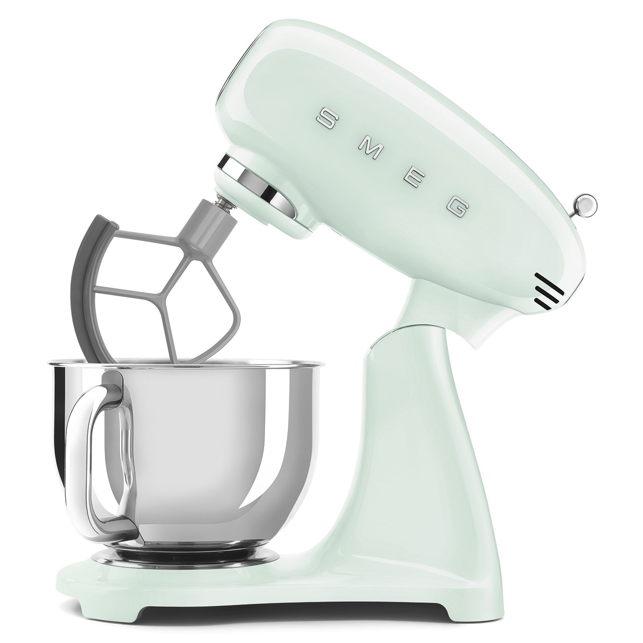 Batedeira com Taça Smeg Anni 50 de 1000 W e Capacidade de 4,8 Litros Verde Água-3