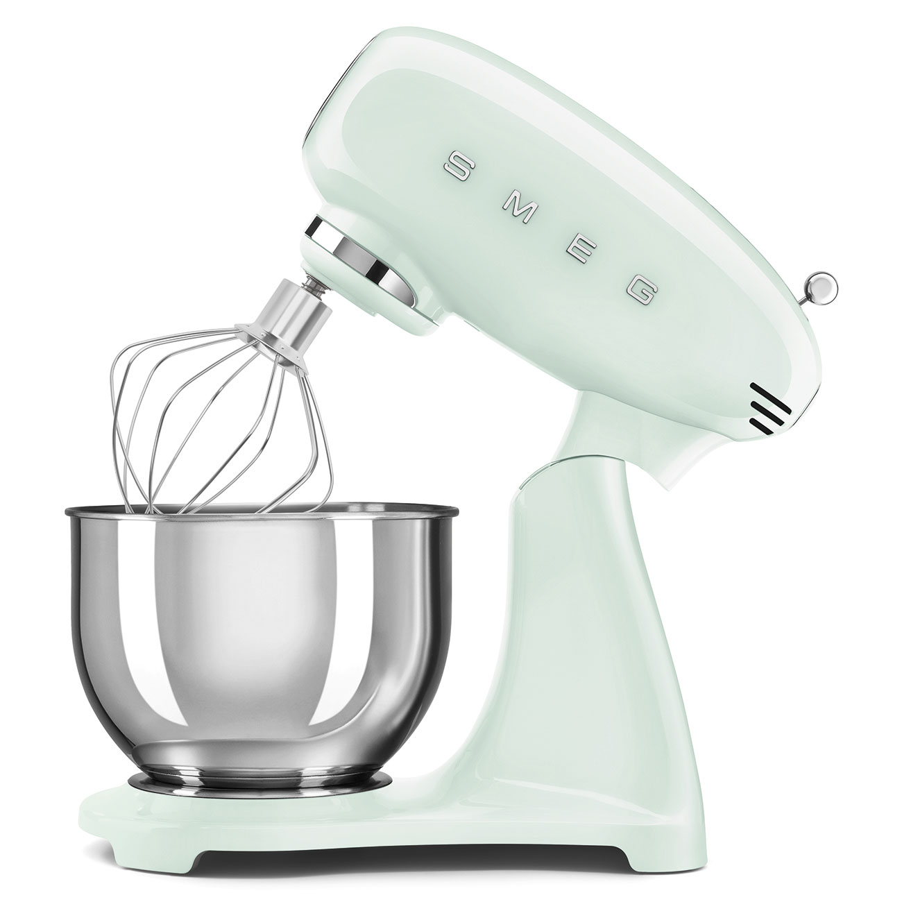 Batedeira com Taça Smeg Anni 50 de 1000 W e Capacidade de 4,8 Litros Verde Água-4