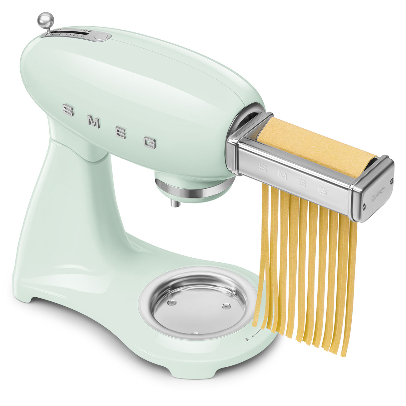 Batedeira com Taça Smeg Anni 50 de 1000 W e Capacidade de 4,8 Litros Verde Água-8