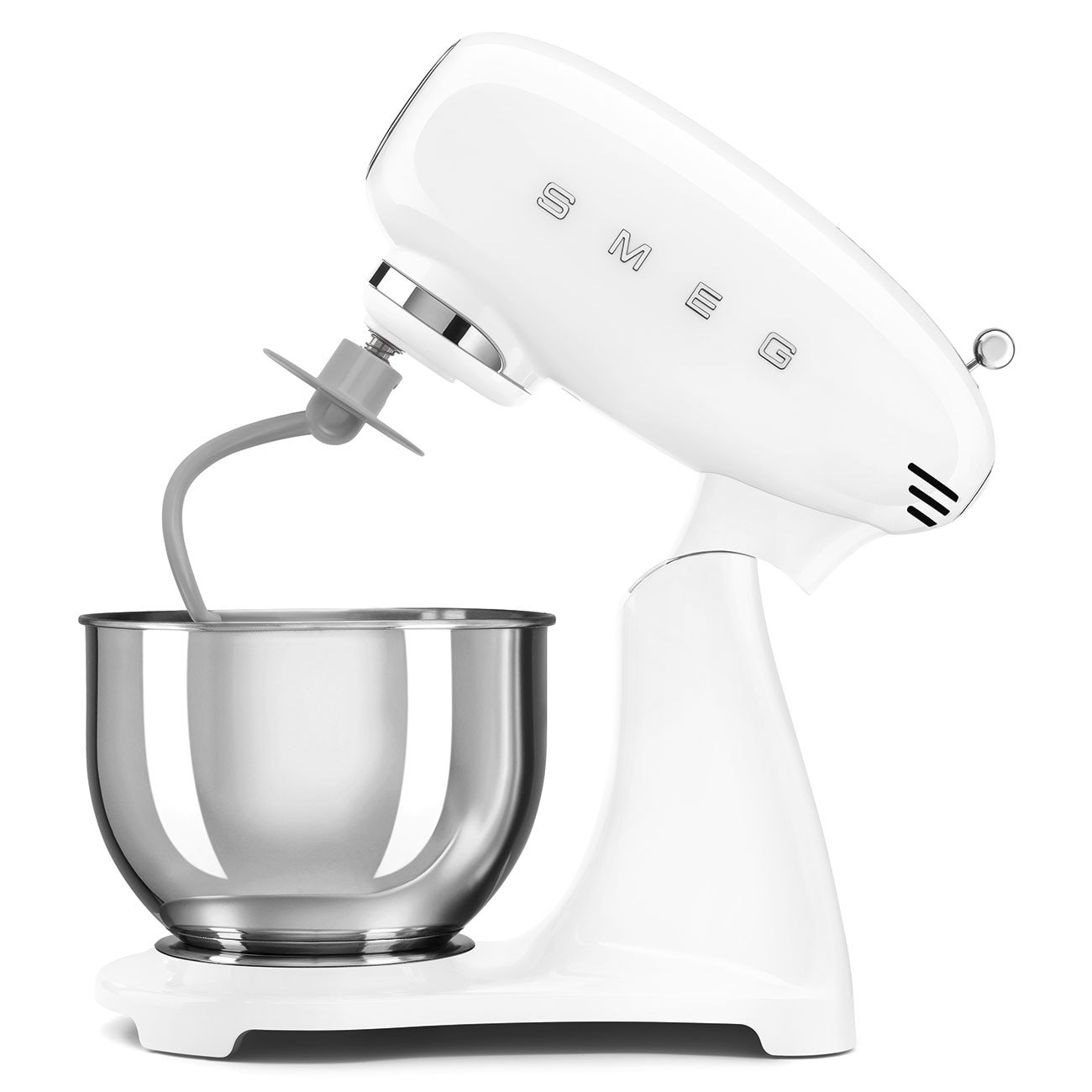 Batedeira com Taça Smeg Anni 50 de 1000 W e Capacidade de 4,8 Litros Branco-2