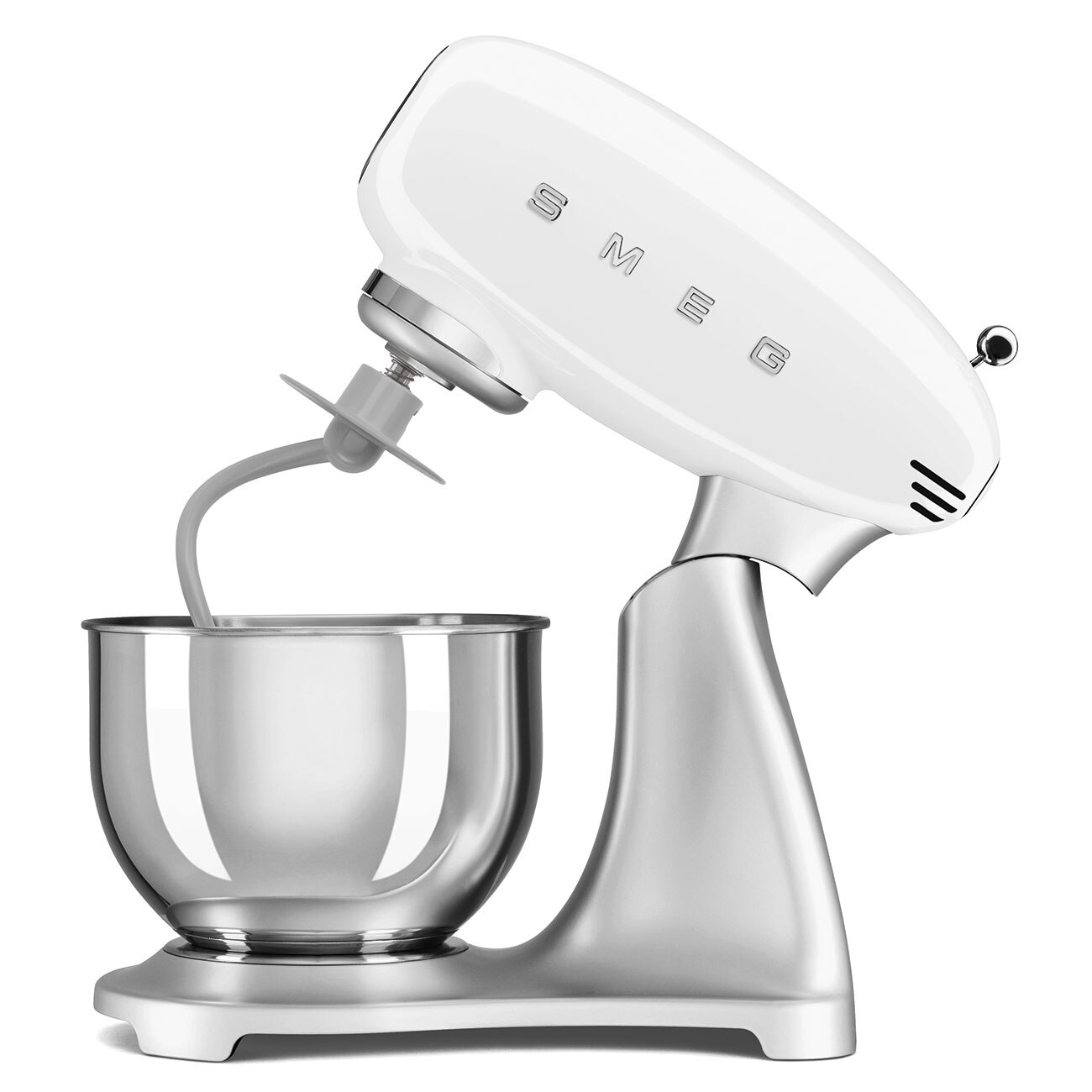 Batedeira com Taça Smeg Anni 50 de 800 W e Capacidade de 4,8 Litros Branco-2