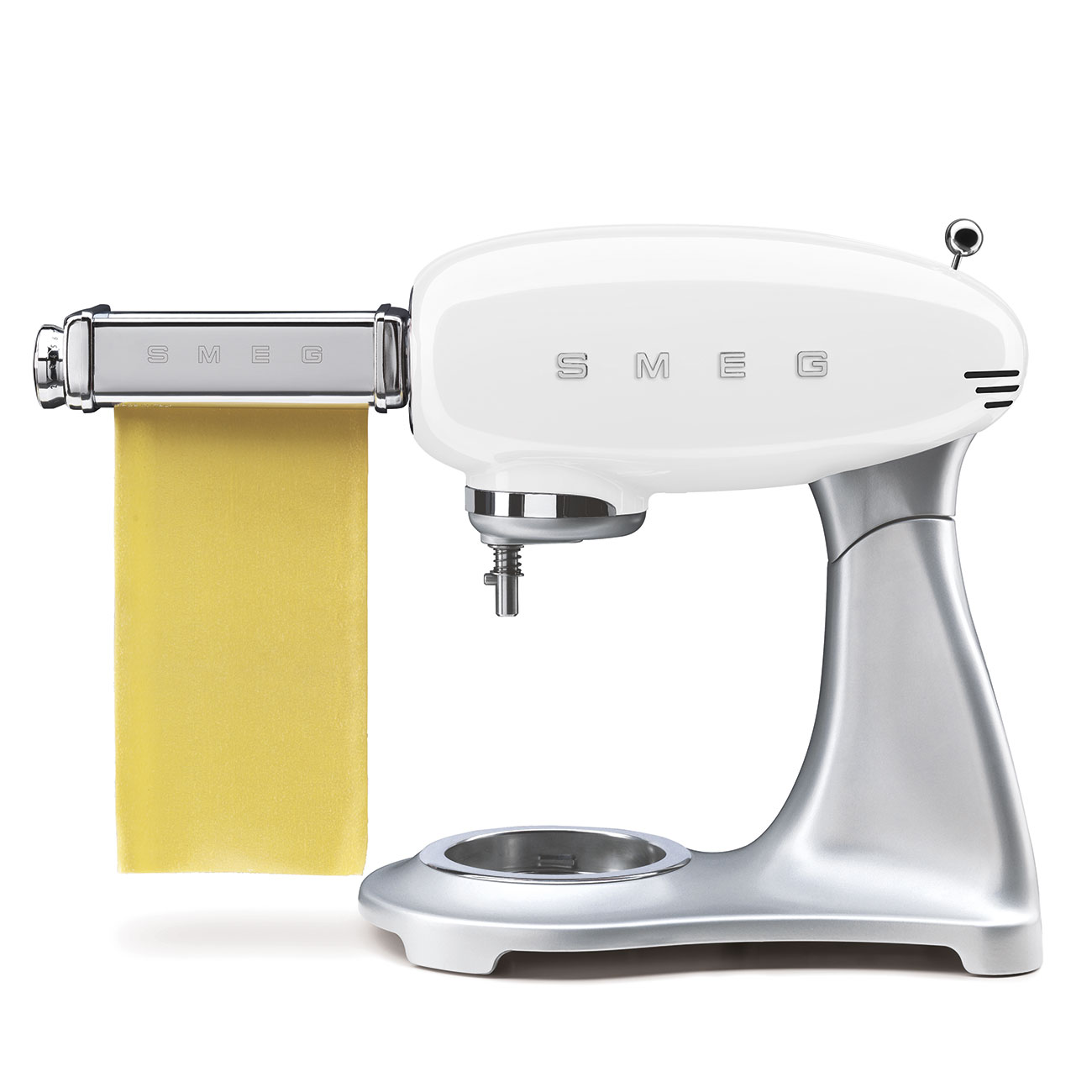 Batedeira com Taça Smeg Anni 50 de 800 W e Capacidade de 4,8 Litros Branco-8