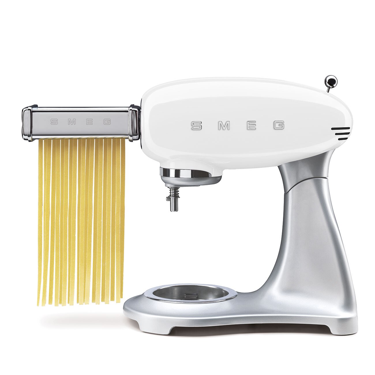 Batedeira com Taça Smeg Anni 50 de 800 W e Capacidade de 4,8 Litros Branco-9