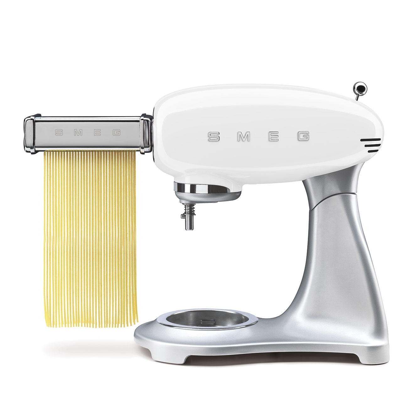 Batedeira com Taça Smeg Anni 50 de 800 W e Capacidade de 4,8 Litros Branco-10