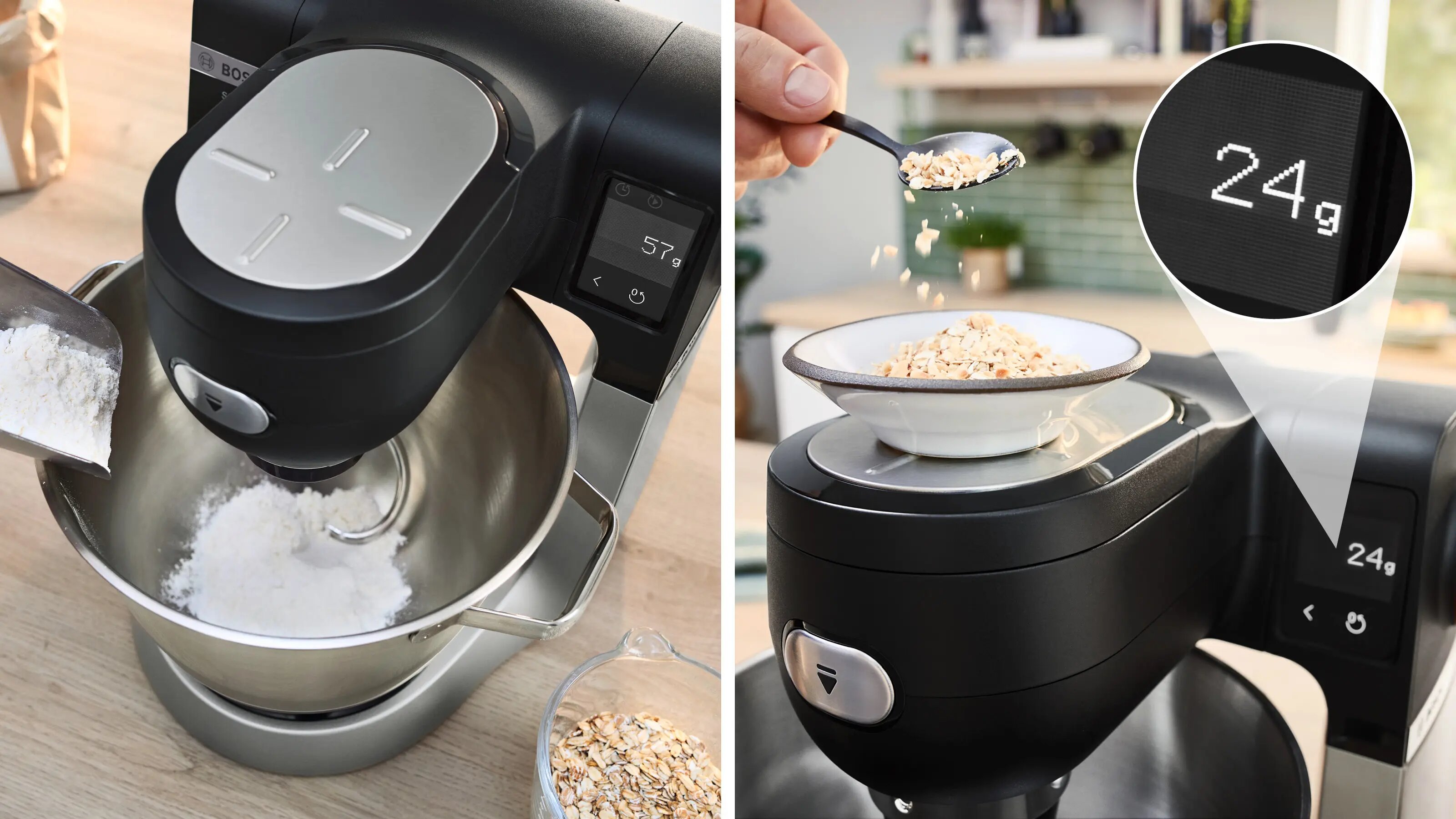 Robot de Cozinha Bosch Serie 6 MUMS6ZS17 com Balança, de 1600 W - Preto Mate e Aço Inoxidável Preto / Aço Inox-4