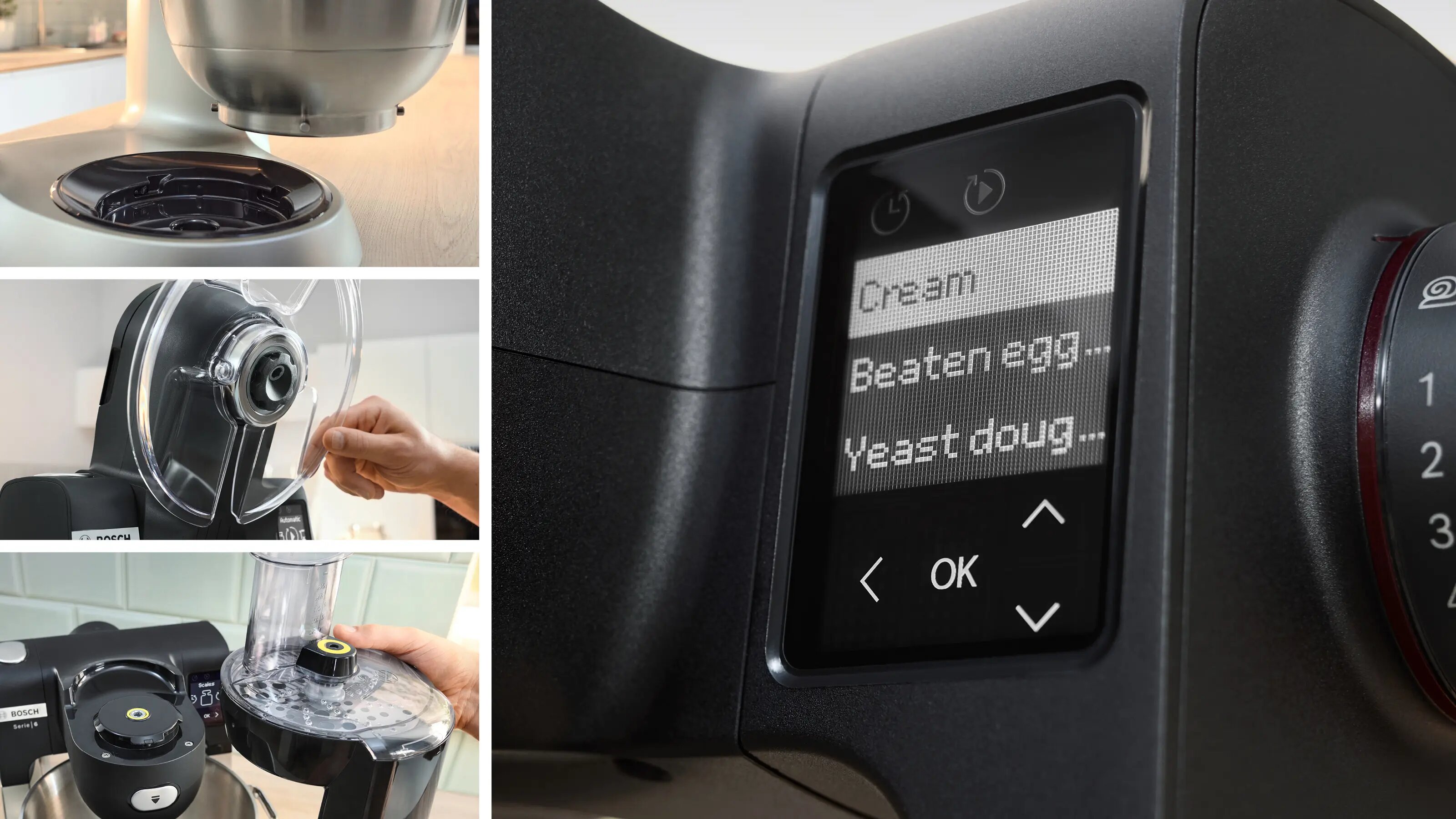 Robot de Cozinha Bosch Serie 6 MUMS6ZS17 com Balança, de 1600 W - Preto Mate e Aço Inoxidável Preto / Aço Inox-5
