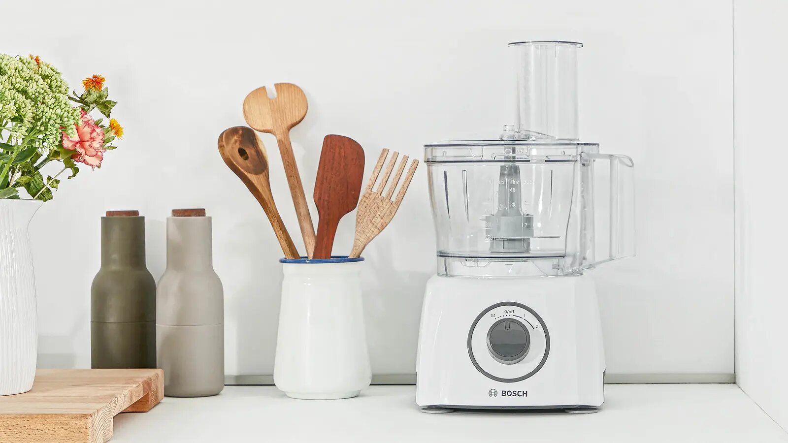 Processador de Alimentos Bosch MCM3100W MultiTalent 3, de 800 W - Branco Branco-3