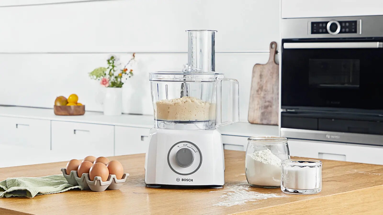 Processador de Alimentos Bosch MCM3100W MultiTalent 3, de 800 W - Branco Branco-4