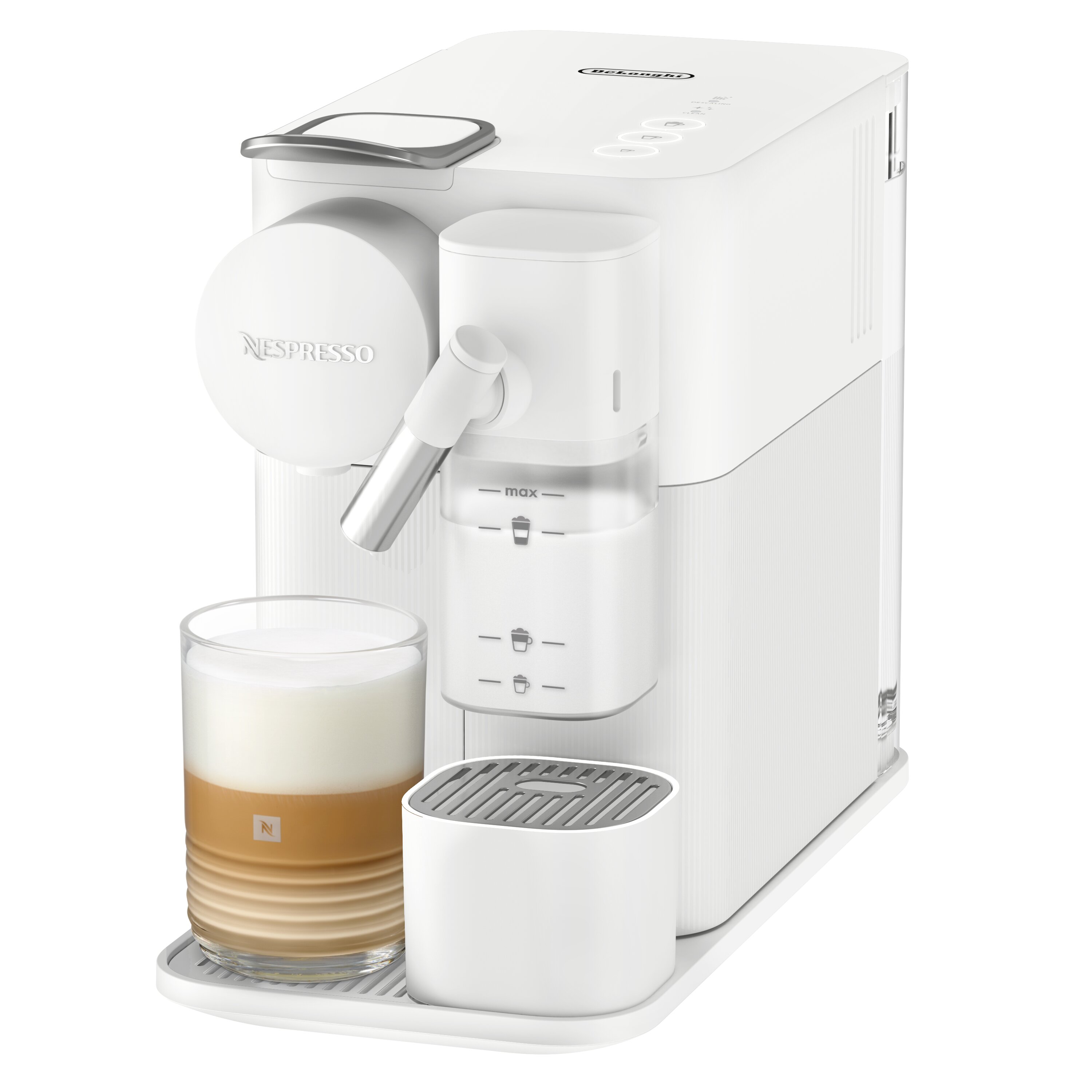 Máquina de Café De'Longhi Nespresso Lattissima One EN510 para Cápsulas Branco-12