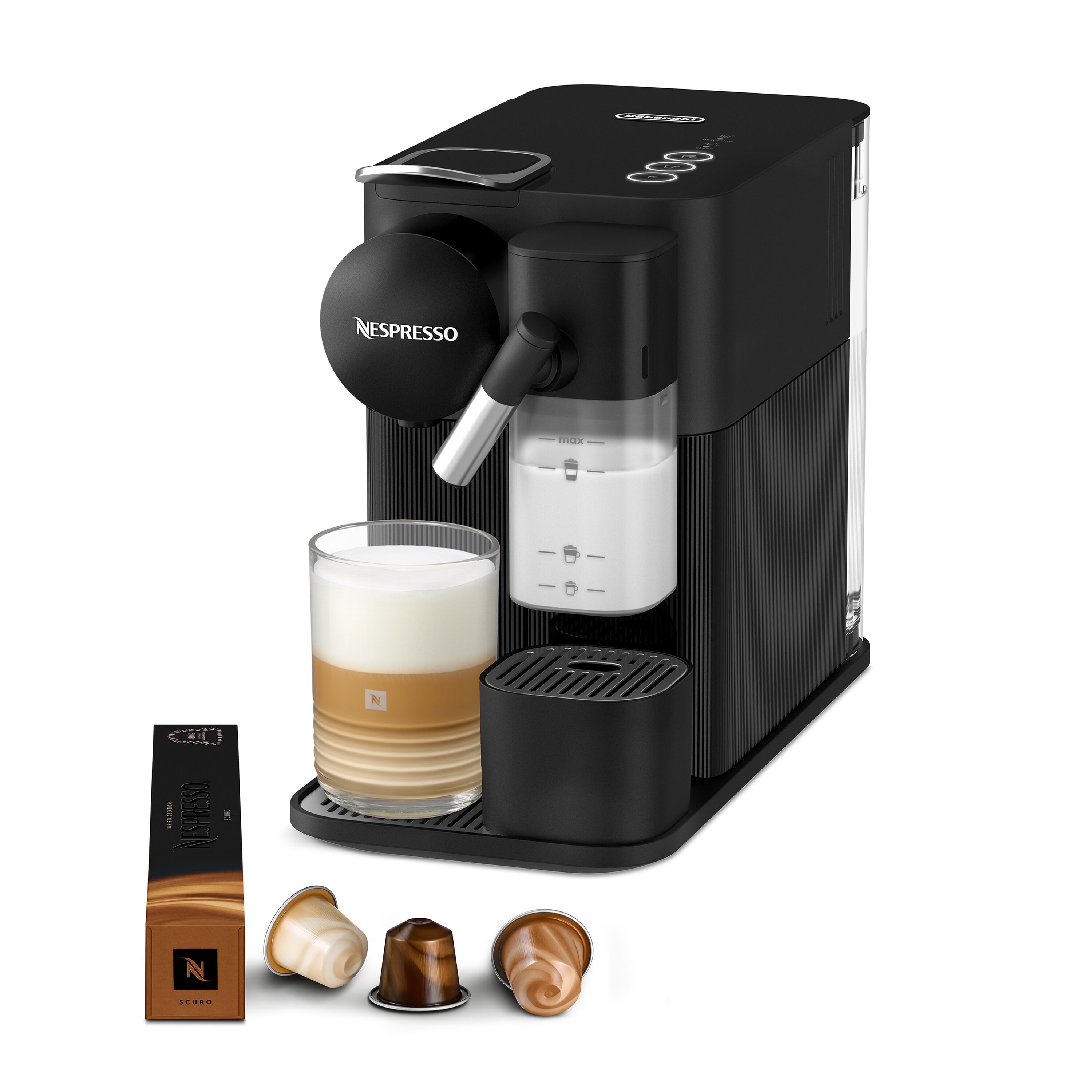 Imagem 0 de Máquina de Café De'Longhi Nespresso Lattissima One EN510 para Cápsulas