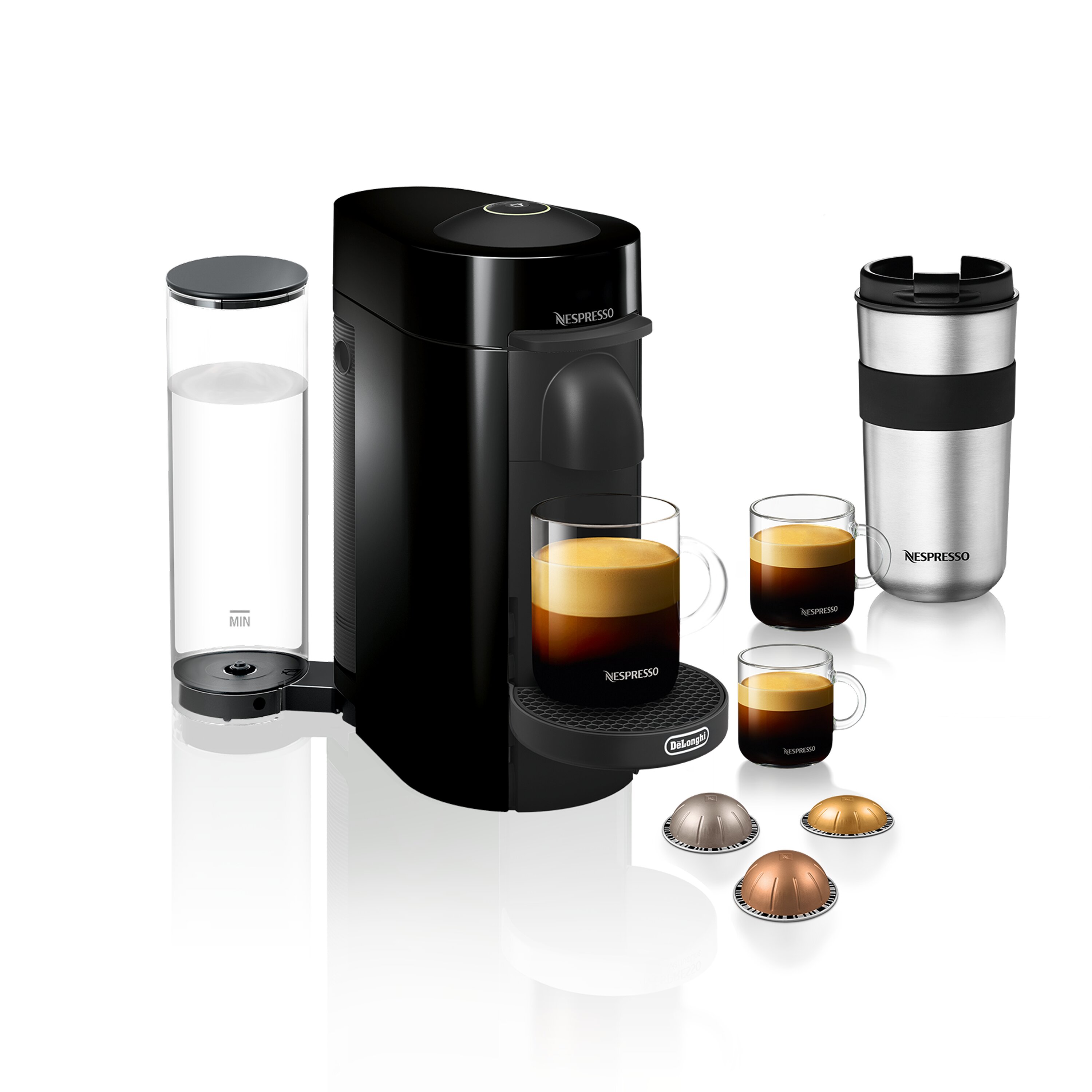 Máquina de Café De'Longhi Nespresso Vertuo Plus ENV150.B para Cápsulas - Preto Preto-1