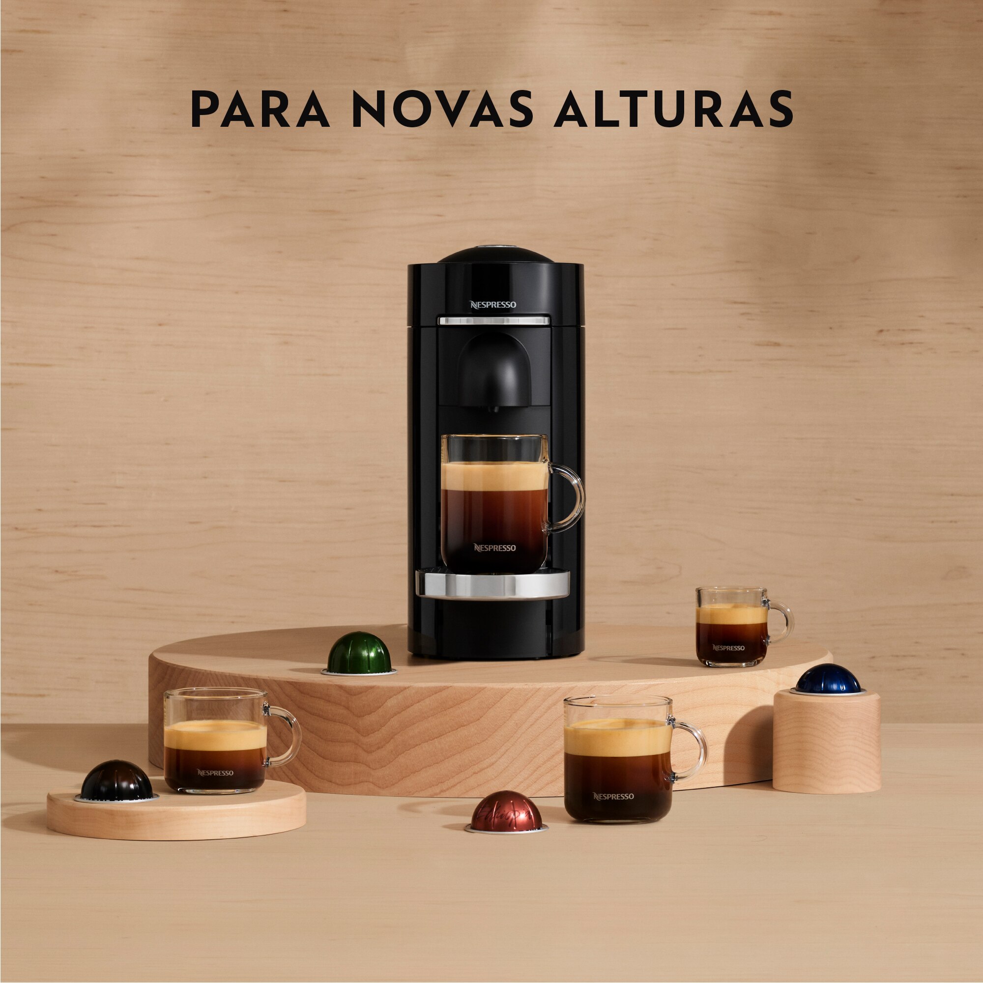 Máquina de Café De'Longhi Nespresso Vertuo Plus ENV150.B para Cápsulas - Preto Preto-7