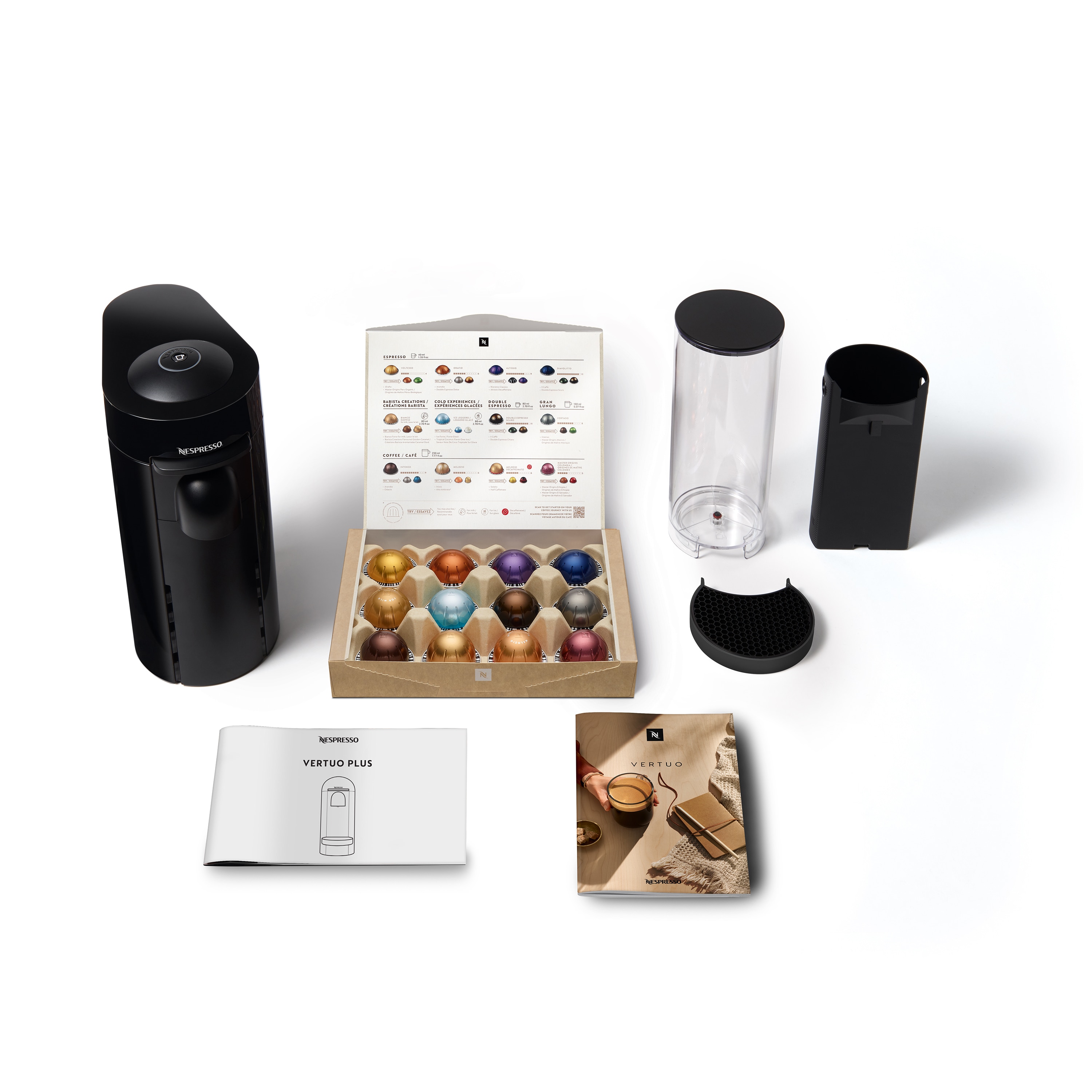 Máquina de Café De'Longhi Nespresso Vertuo Plus ENV150.B para Cápsulas - Preto Preto-10