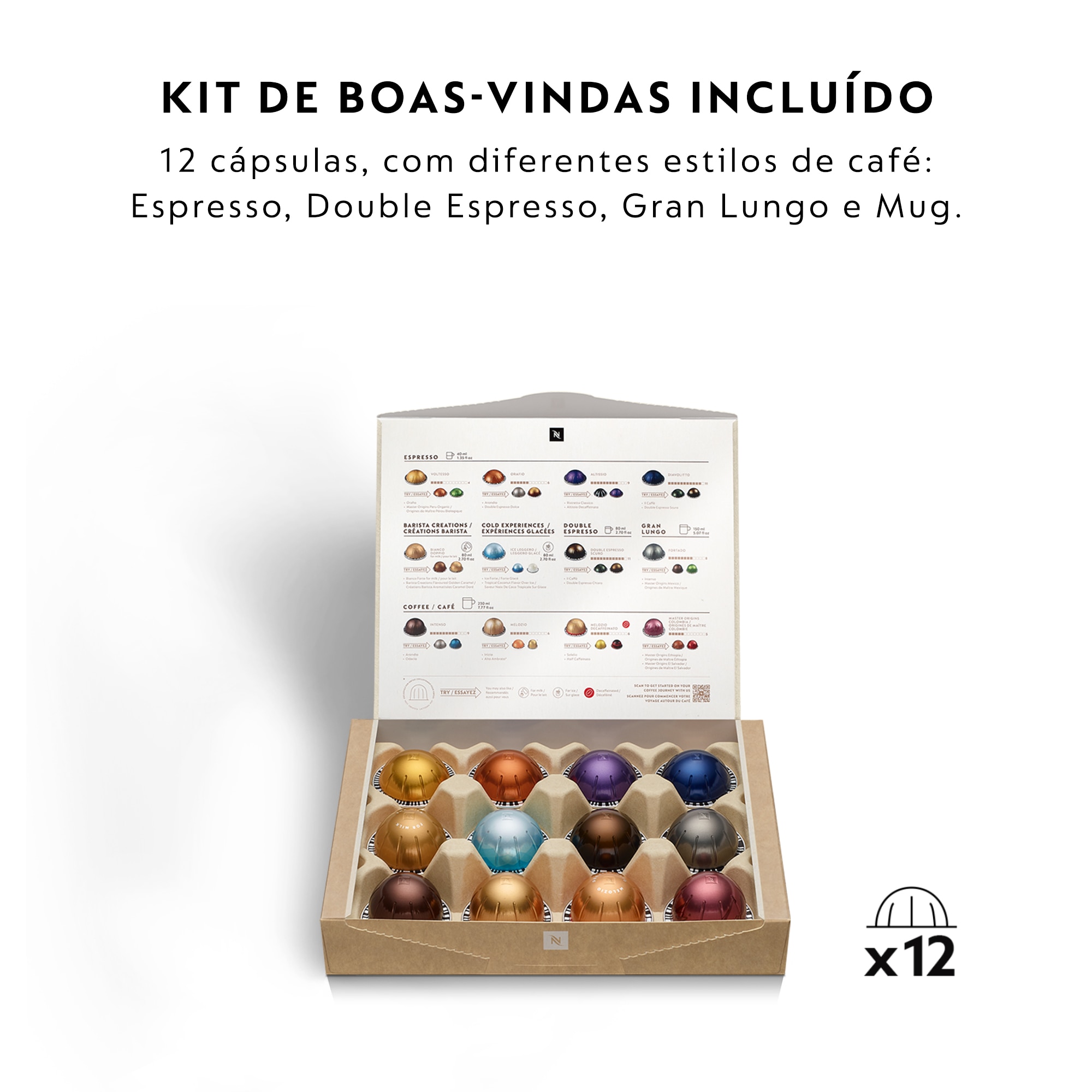 Máquina de Café De'Longhi Nespresso Vertuo Pop ENV90.B para Cápsulas Nespresso Vertuo Amarelo-9