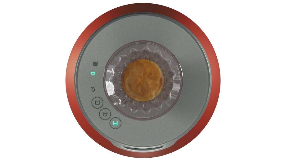 Máquina de Café Delta Q Rise 017965 de 1250 W para Cápsulas - Terracota Terracota-4