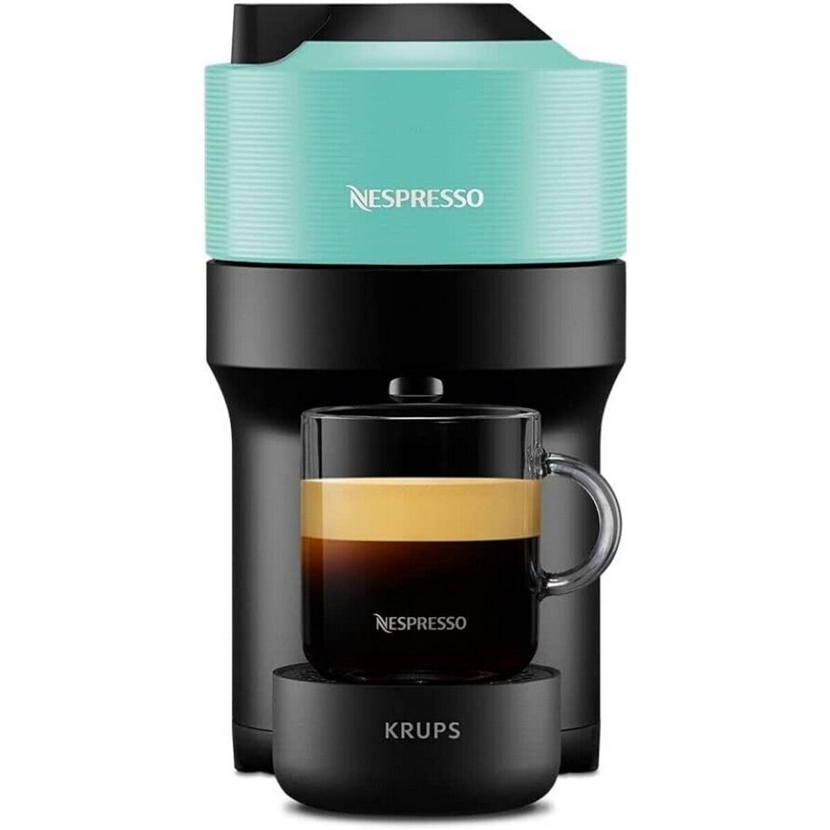 Máquina de Café Krups Nespresso Vertuo Pop XN9204P3 para Cápsulas Nespresso Vertuo - Preto e Verde Mint-2