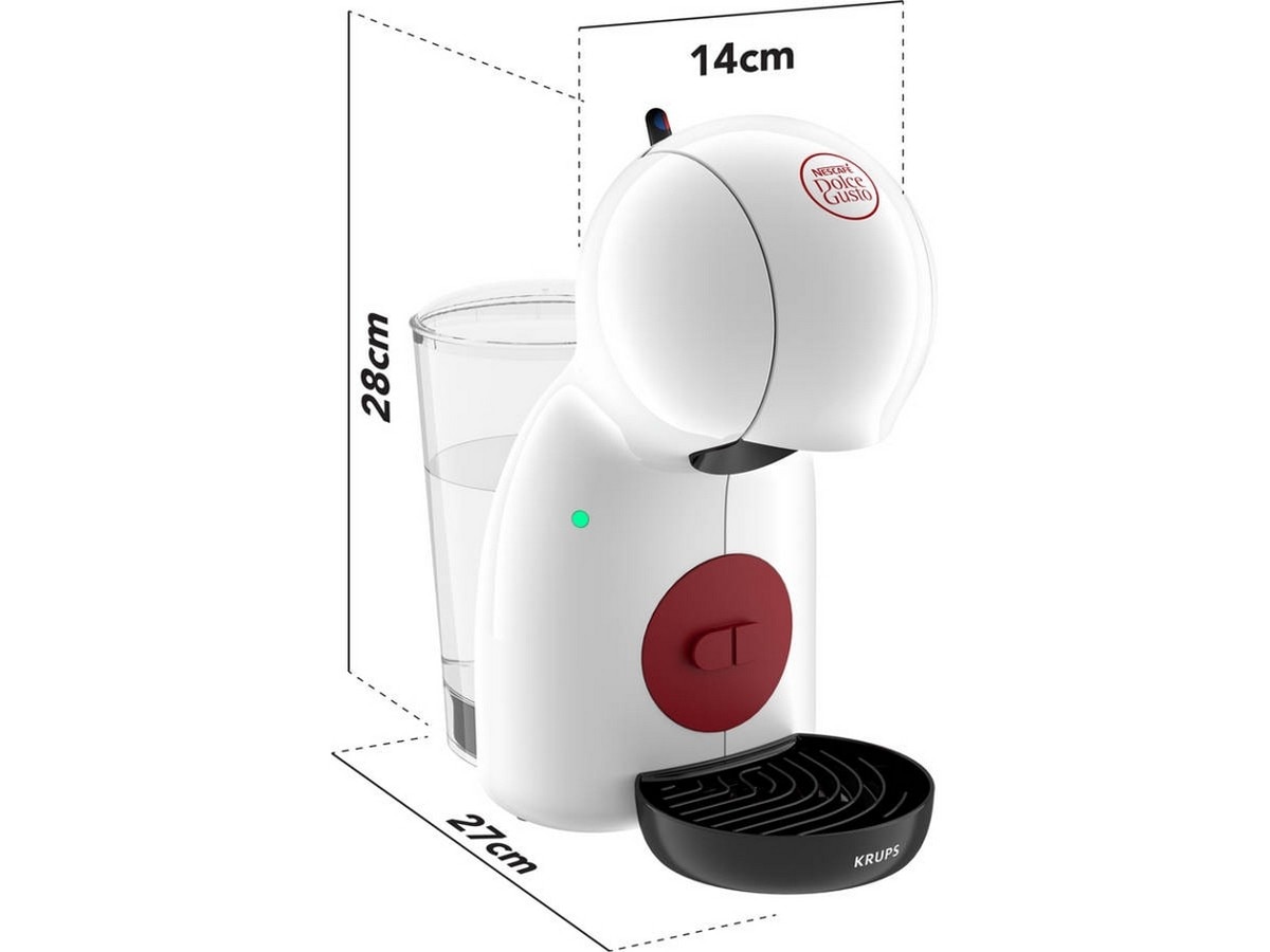 Máquina de Café Krups Dolce Gusto Piccolo XS KP1A01P16 para Cápsulas - Branco Branco-6