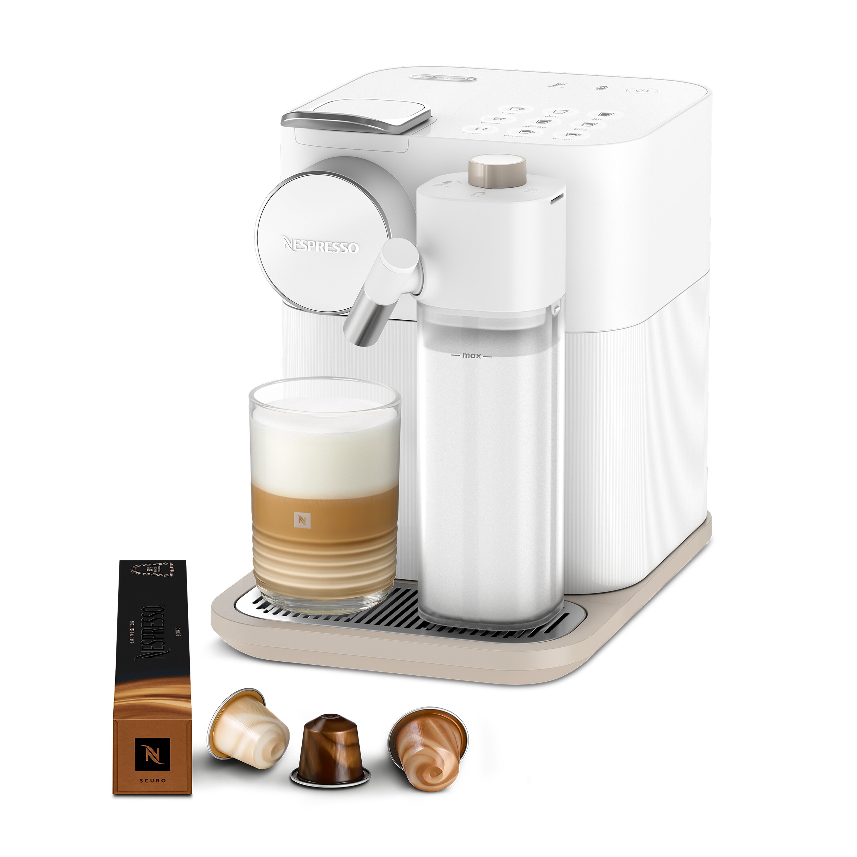 Imagem 0 de Máquina de Café De'Longhi EN640.W Nespresso Gran Lattissima de 1400 W - Branco