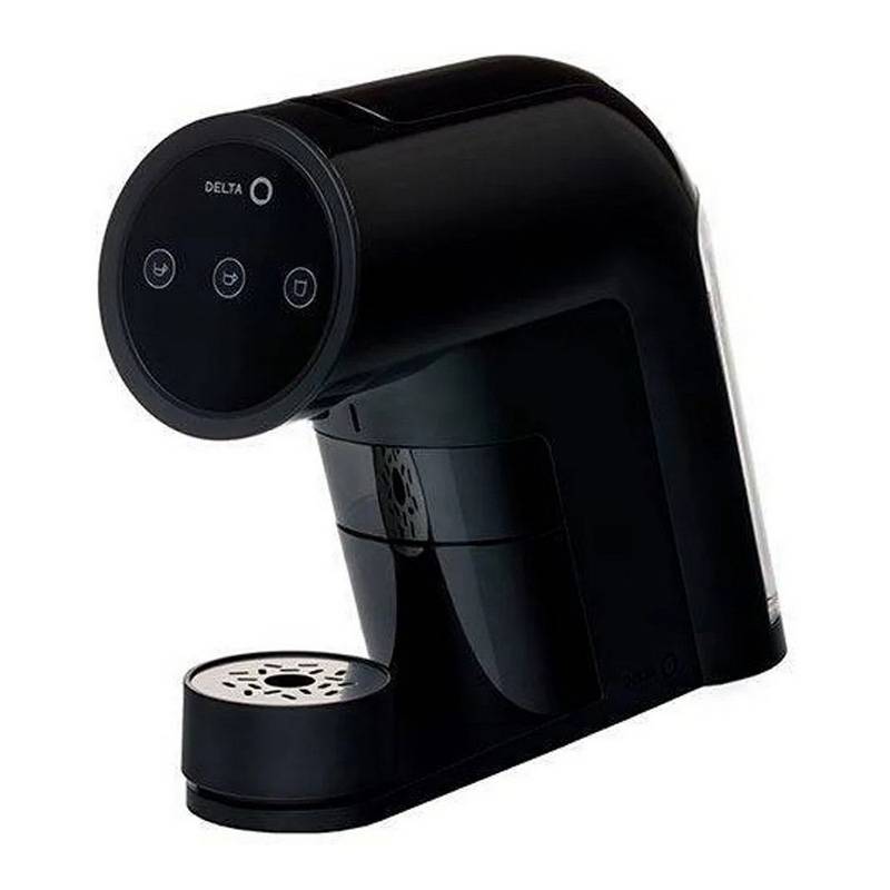 Bundle Máquina de Café Delta Q Iconic de Cápsulas, 19 bar, 1200W - Preto e Batedor de Leite Delta Q - Cinza Cinza-2