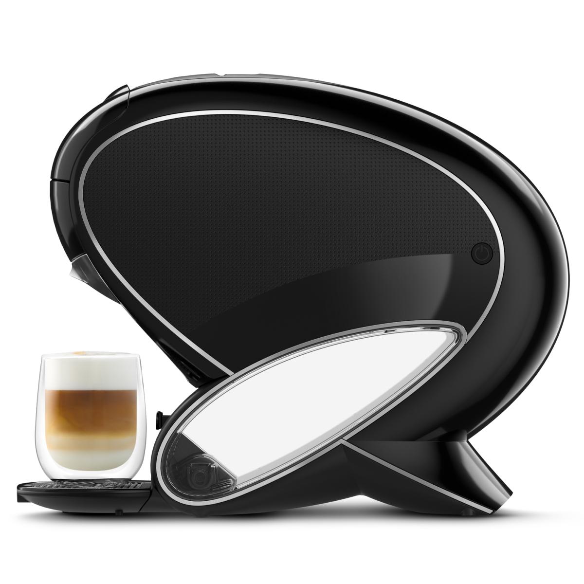 Máquina de Café Krups Nescafé® Dolce Gusto NEO de Cápsulas de Café e Saquetas de Leite em Papel Preto-3