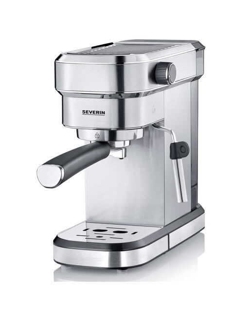 Imagem 0 de Máquina de Café Manual Severin KA5994 de 15 bar para Café Moído ou Pastilhas - Inox