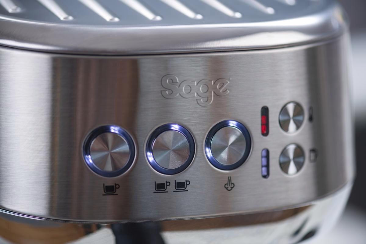 Máquina de Café Expresso Manual Sage SES500BSS4EEU1 Maschine Bambino™ Plus de 1,9 Litros - Café Moído - Inox e Preto Inox-11