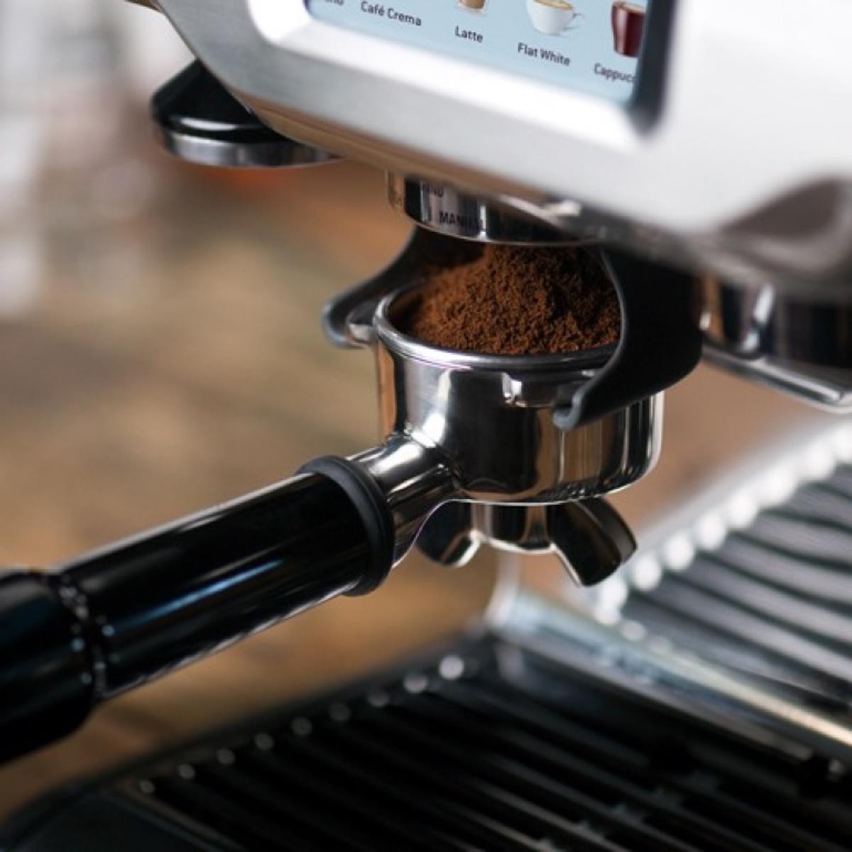 Máquina de Café Expresso Manual Sage SES880BSS4EEU1 Machine The Barista Touch com Ecrã Tátil Intuitivo - Café em Grão - Inox Escovado 7