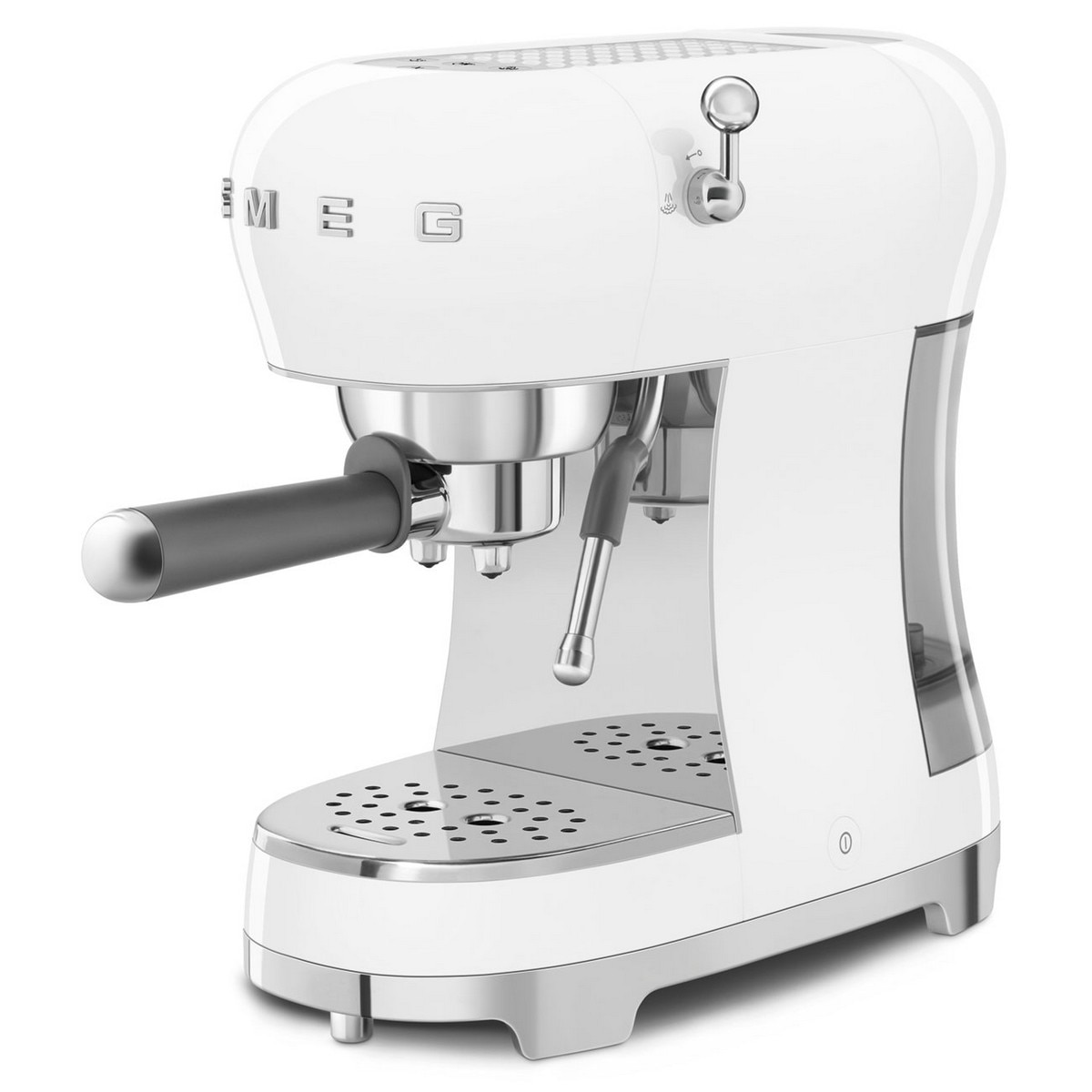 Máquina de Café Expresso Manual Smeg Anni 50 de 1350 W e de 15 bar Branco-3