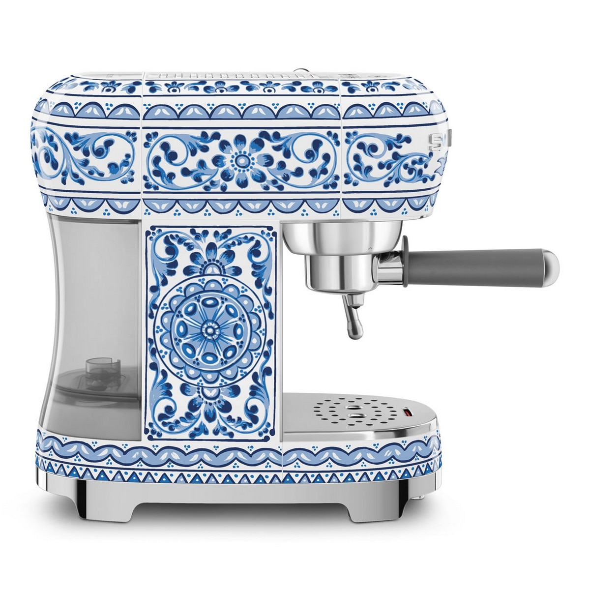 Máquina de Café Expresso Manual Smeg Anni 50 Dolce&Gabanna ECF02DGBEU de 1350 W e de 15 bar - Blu Mediterraneo 2