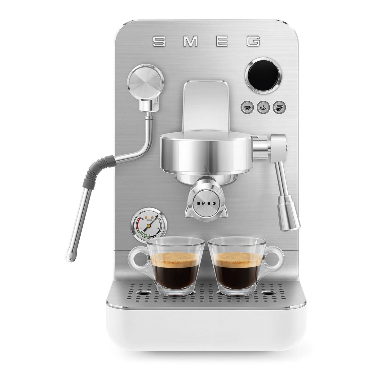 Máquina de Café Expresso Semiprofissional Smeg Collezione Branco-6