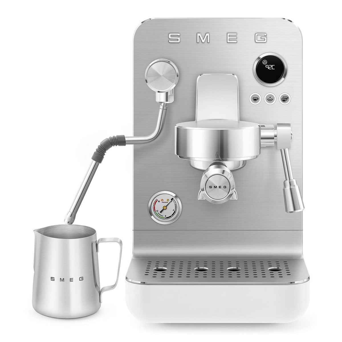 Máquina de Café Expresso Semiprofissional Smeg Collezione Branco-10