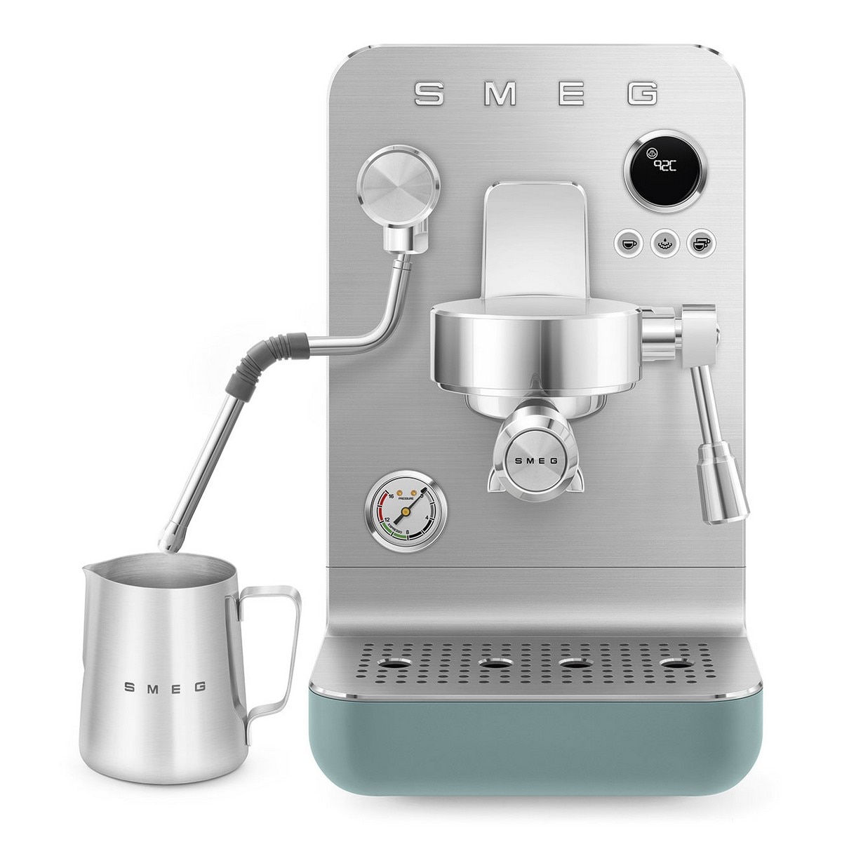 Máquina de Café Expresso Semiprofissional Smeg Collezione Esmeralda-10