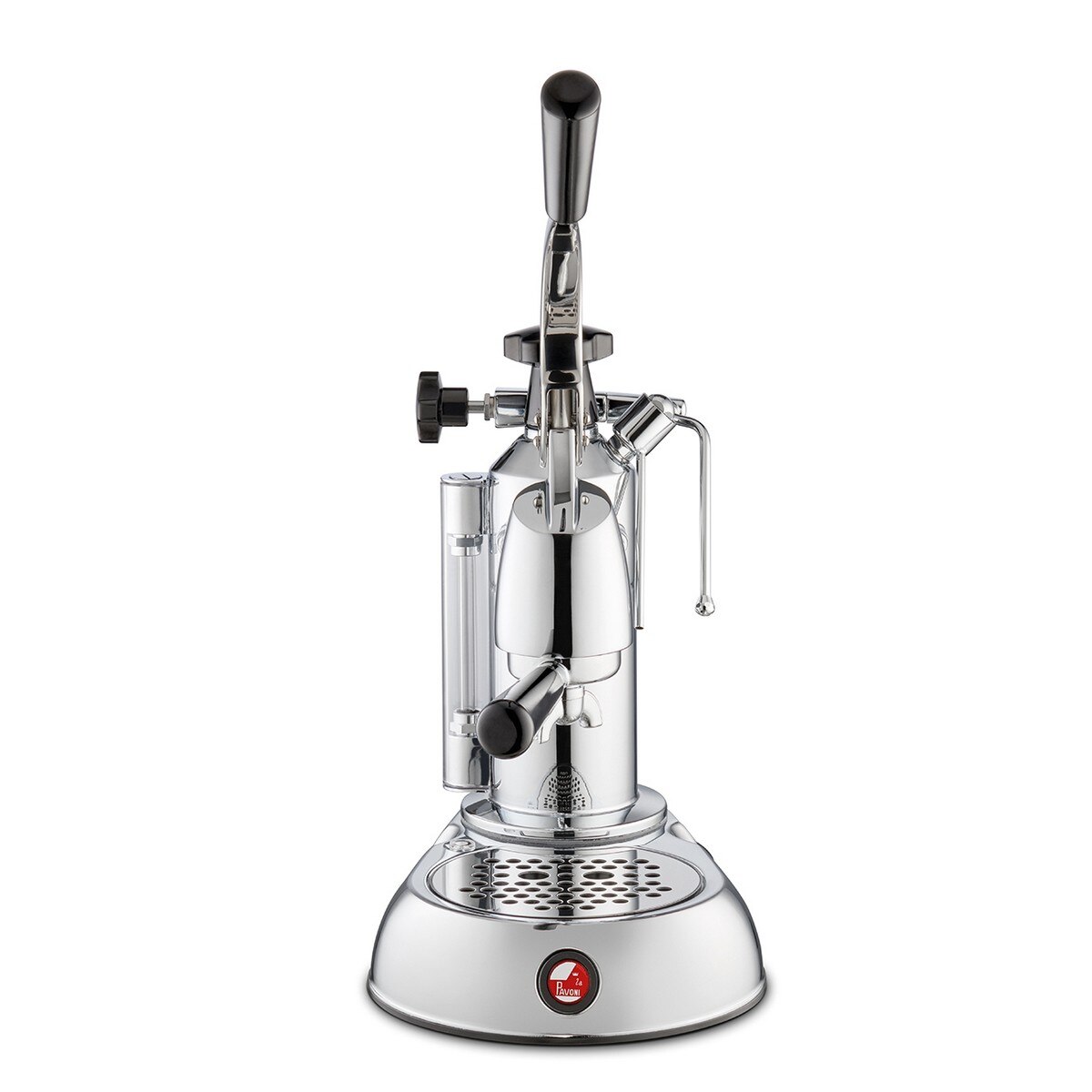 Máquina de Café Expresso La Pavoni Stradivari Lusso LPLSTL01EU de 950 W e de 0,8 Litros - Cromado, Latão e Aço Inoxidável Cromado/Latão/Aço Inoxidável-2