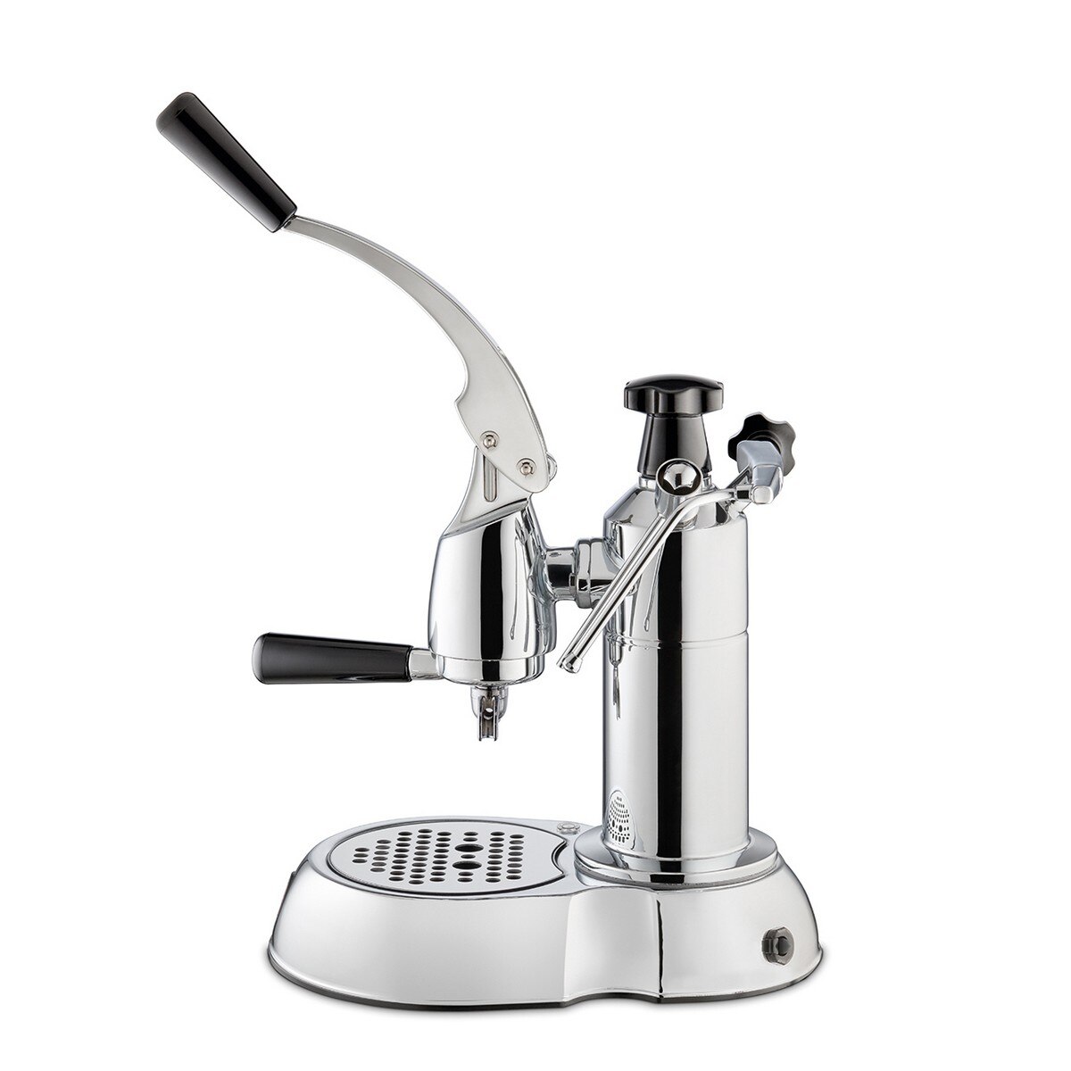 Máquina de Café Expresso La Pavoni Stradivari Lusso LPLSTL01EU de 950 W e de 0,8 Litros - Cromado, Latão e Aço Inoxidável Cromado/Latão/Aço Inoxidável-3
