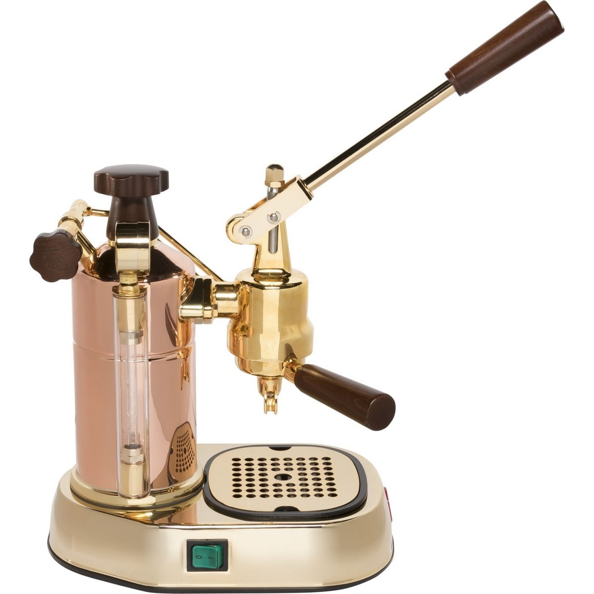 Máquina de Café Expresso La Pavoni LPLPRG01EU de 950 W e de 1,6 Litros - Preto, Cobre e Dourado Preto/Cobre/Dourado-3