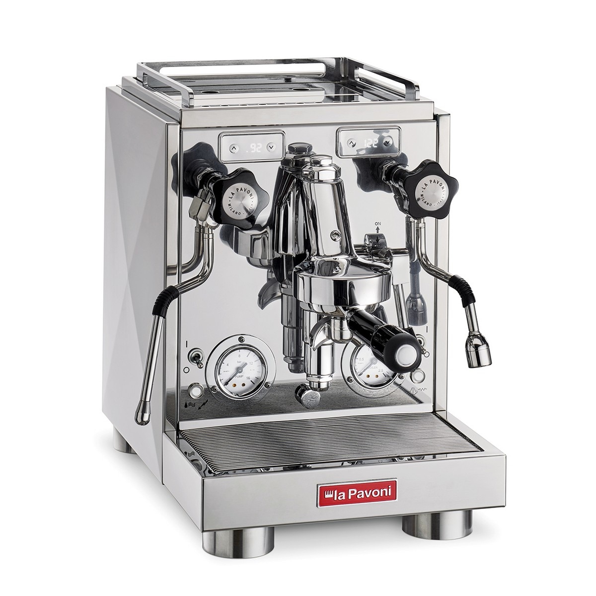 Máquina de Café SemiProfissional La Pavoni Botticelli Evolution LPSBVS03EU de 2380 W e de 20 bar - Aço Inoxidável Aço inoxidável-1
