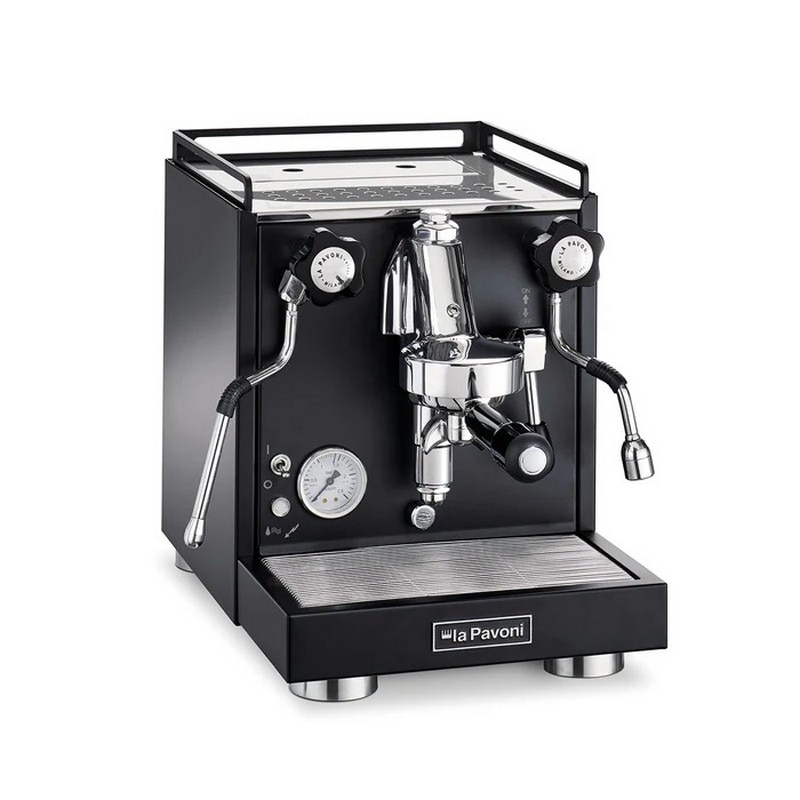 Máquina de Café SemiProfissional La Pavoni Cellini Clássica LPSCCB01EU de 1400 W de 15 bar - Preto Mate Preto mate-1