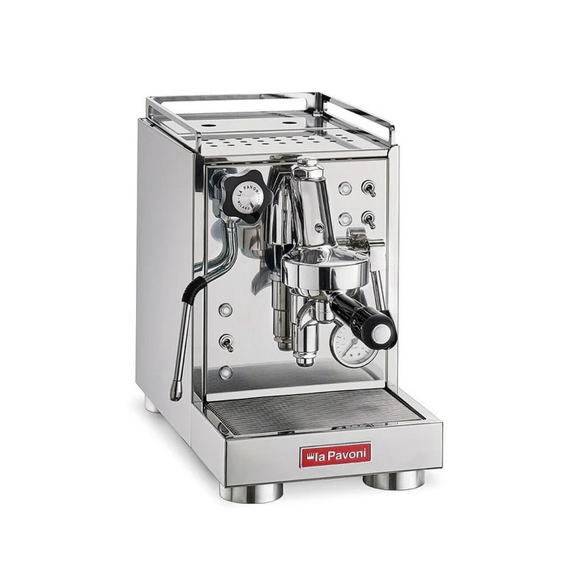 Máquina de Café SemiProfissional La Pavoni Mini Cellini Clássica LPSMCS01EU de 1400 W de 15 bar - Aço Inoxidável Aço inoxidável-1