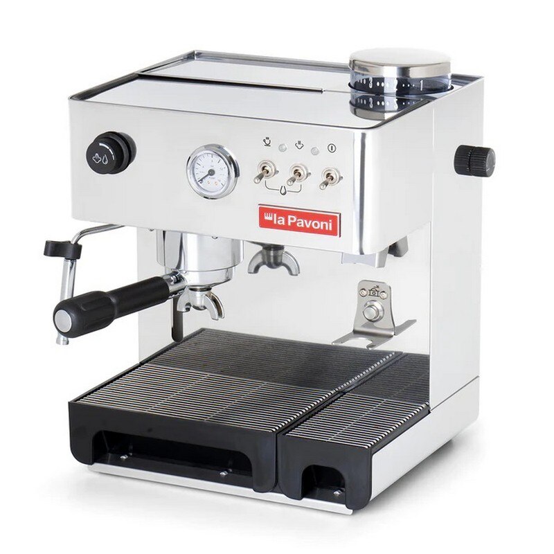 Máquina de Café Manual La Pavoni New Domus Bar LPCDMB02EU de 950 W de 15 bar - Aço Inoxidável Aço inoxidável-2