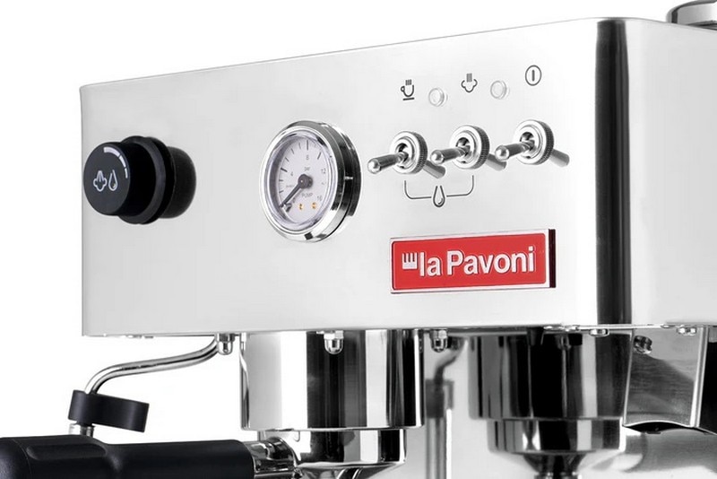 Máquina de Café Manual La Pavoni New Domus Bar LPCDMB02EU de 950 W de 15 bar - Aço Inoxidável Aço inoxidável-4
