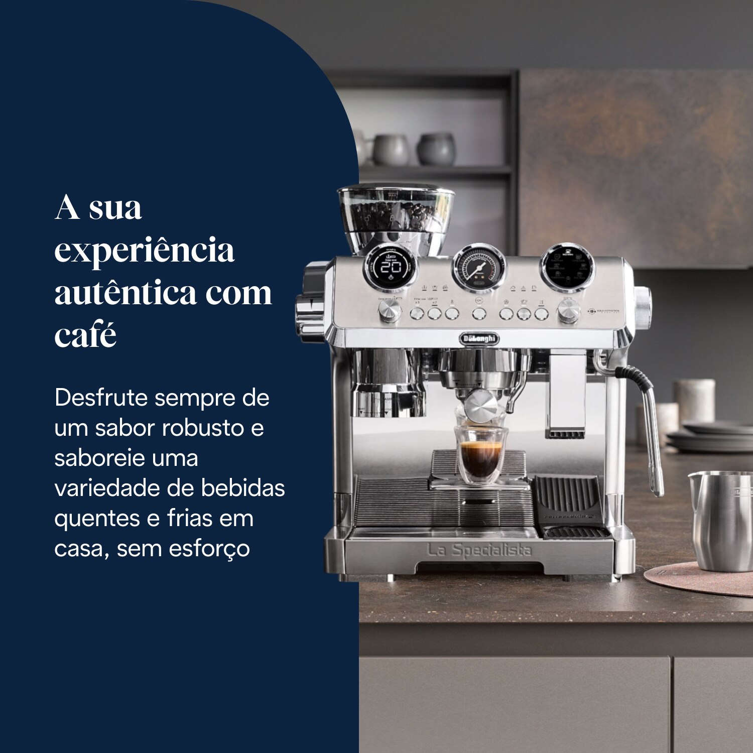Máquina de Café Expresso Manual De'Longhi La Specialista Maestro EC9885.M Cold Brew com Moinho Metal-3