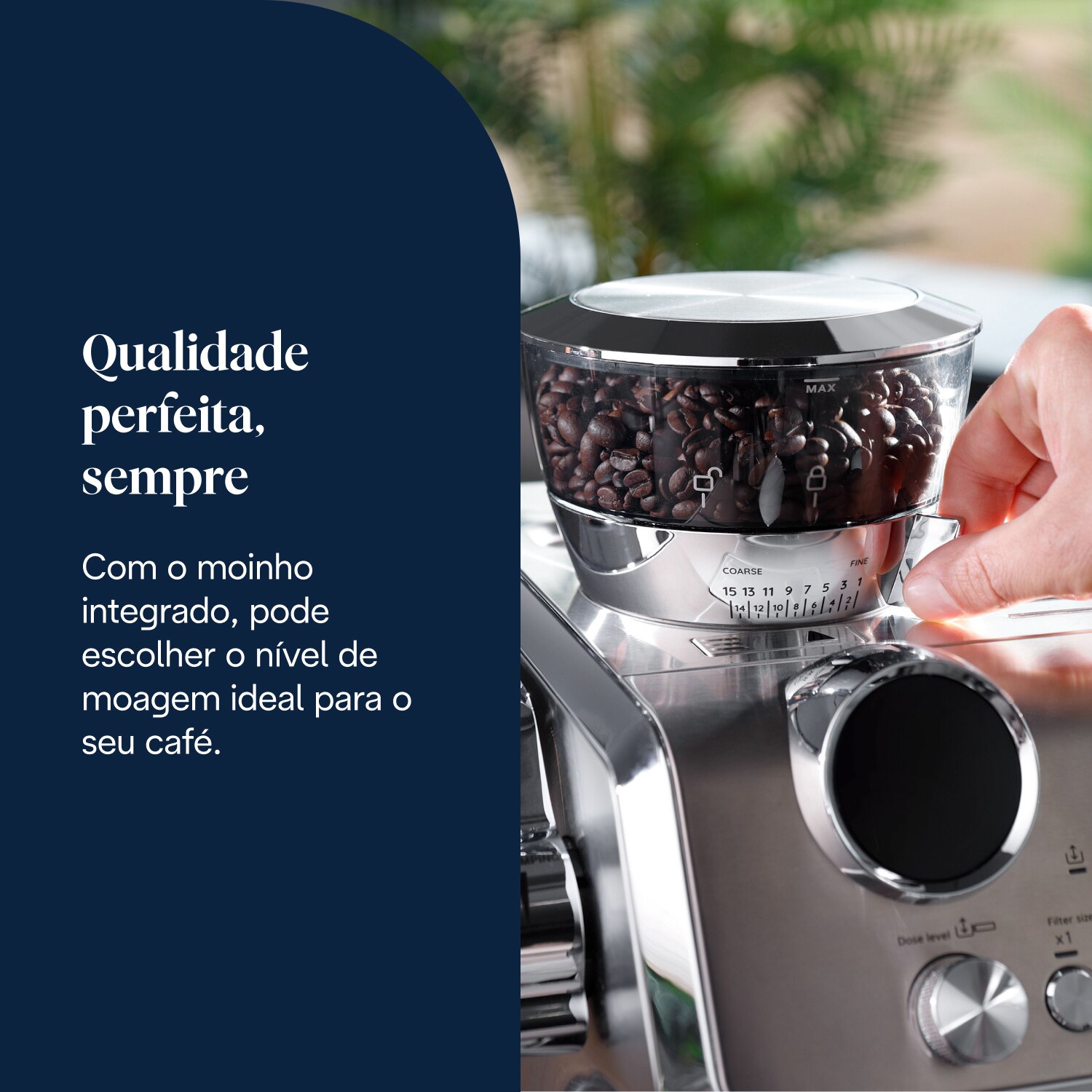 Máquina de Café Expresso Manual De'Longhi La Specialista Maestro EC9885.M Cold Brew com Moinho Metal-7