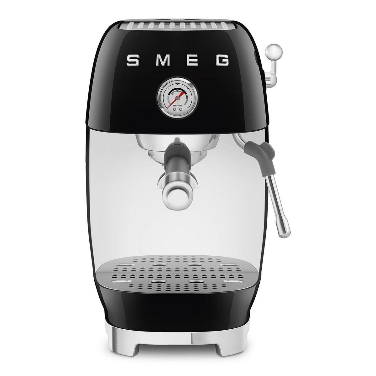 Máquina de Café Expresso Manual Smeg Anni 50 com Cold Brew Preto-1