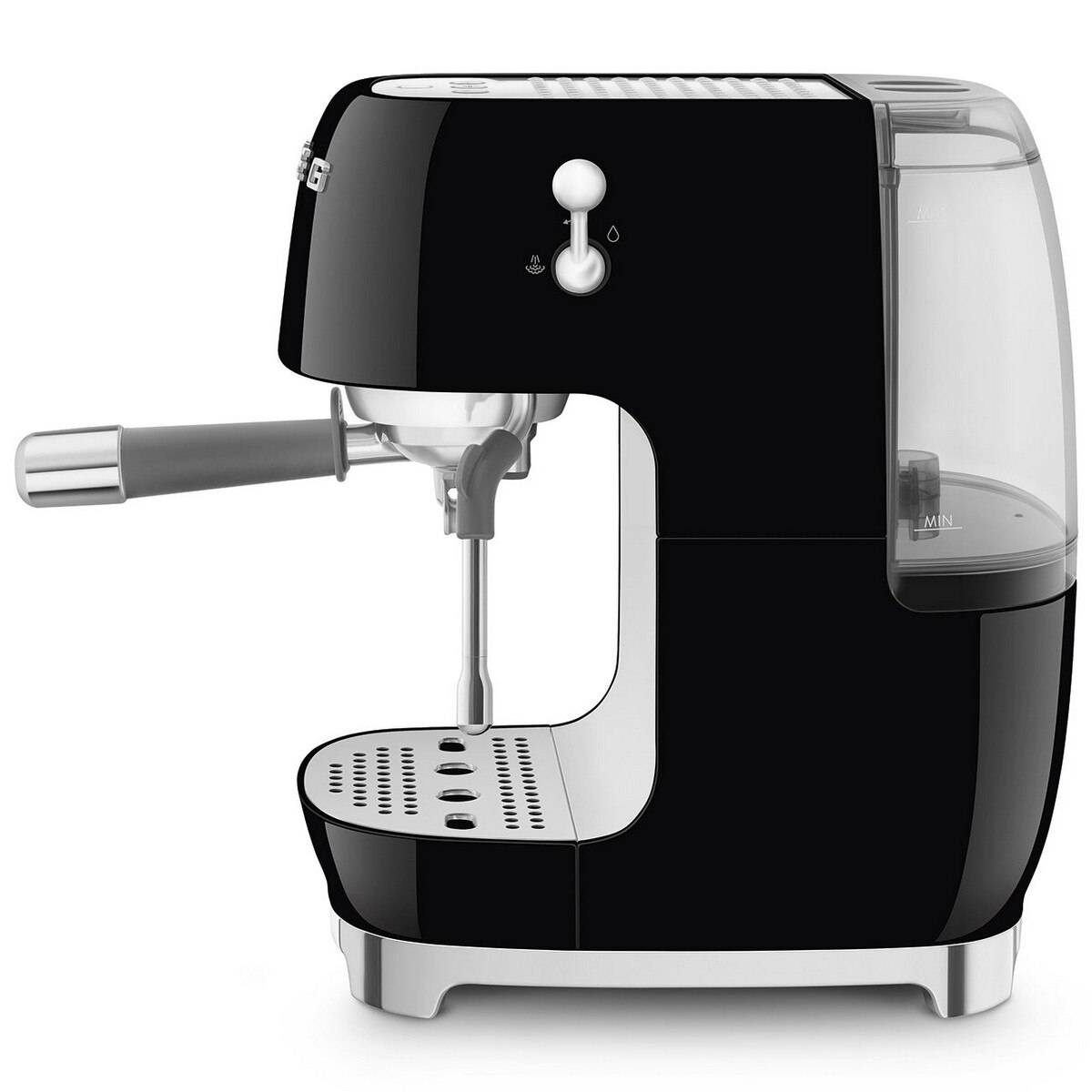 Máquina de Café Expresso Manual Smeg Anni 50 com Cold Brew Preto-2