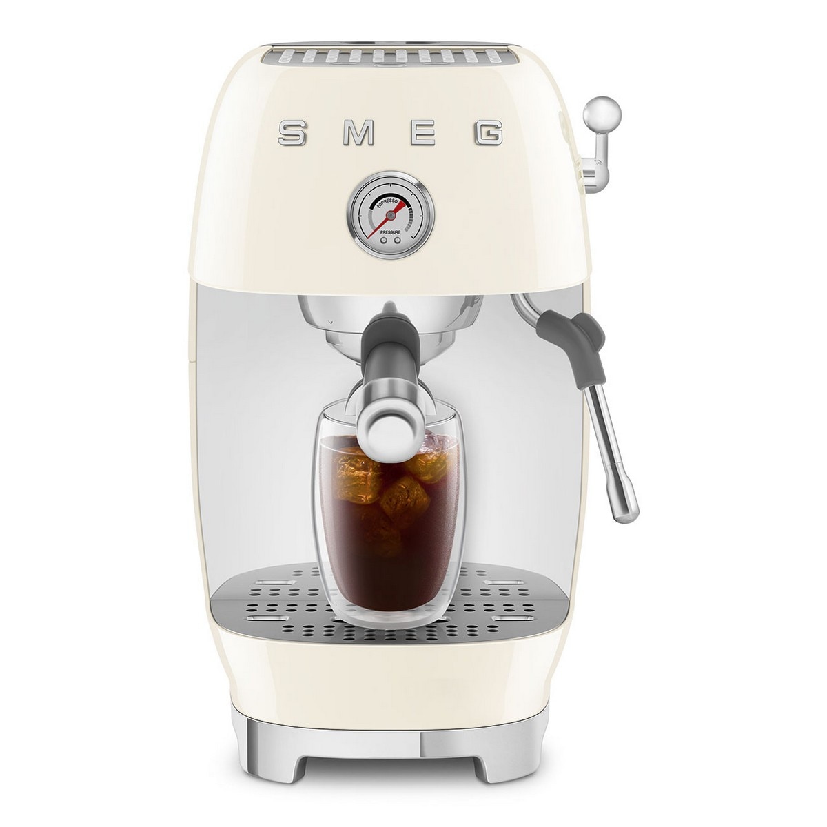 Máquina de Café Expresso Manual Smeg Anni 50 com Cold Brew Creme-5