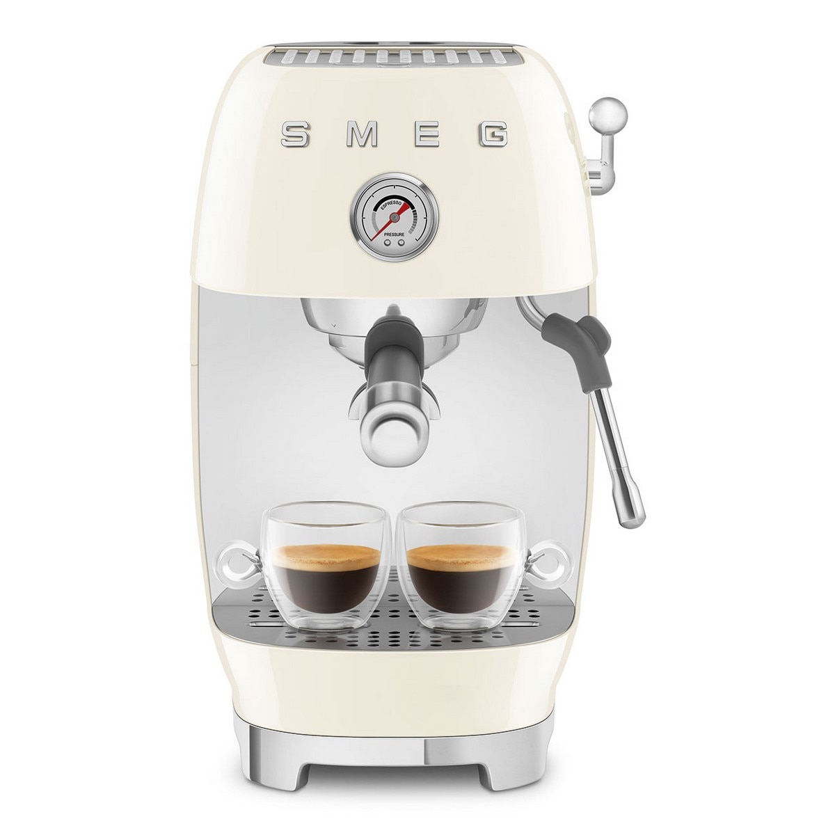 Máquina de Café Expresso Manual Smeg Anni 50 com Cold Brew Creme-6