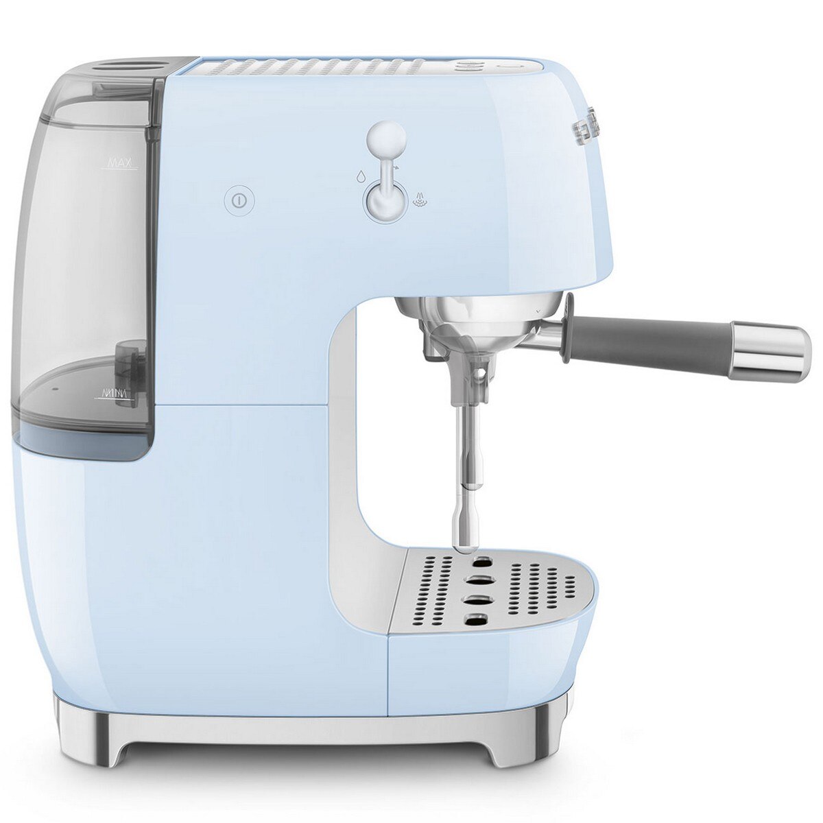 Máquina de Café Expresso Manual Smeg Anni 50 com Cold Brew Azul Céu-3