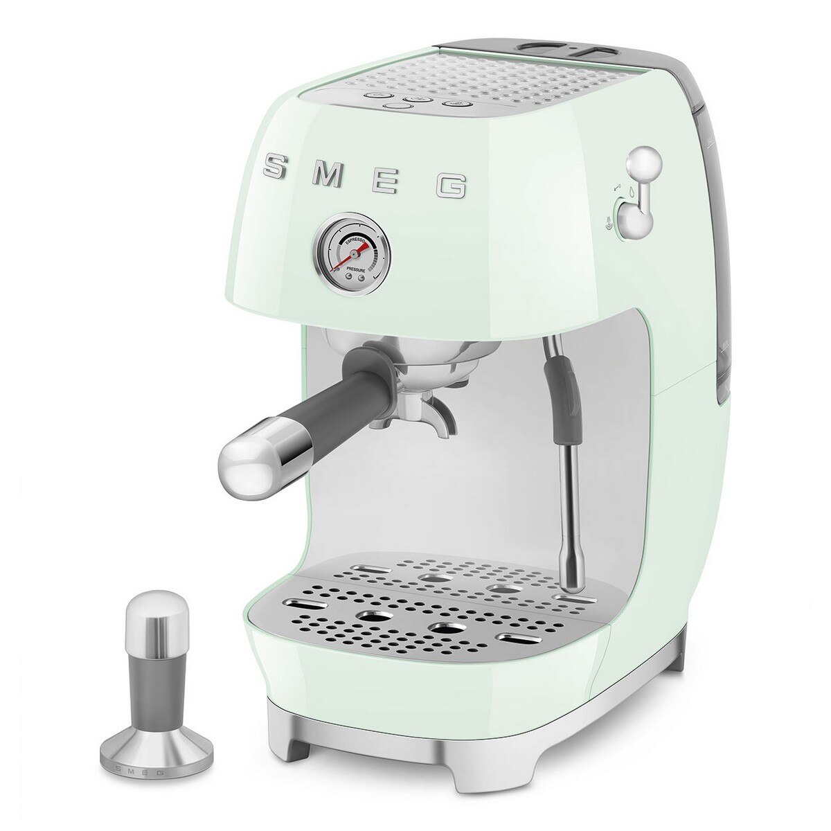 Máquina de Café Expresso Manual Smeg Anni 50 com Cold Brew Verde Água-4