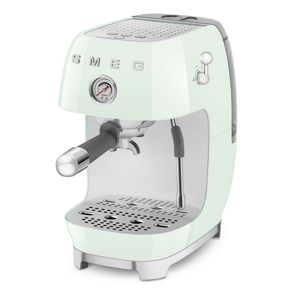 Máquina de Café Expresso Manual Smeg Anni 50 com Cold Brew Verde Água-7